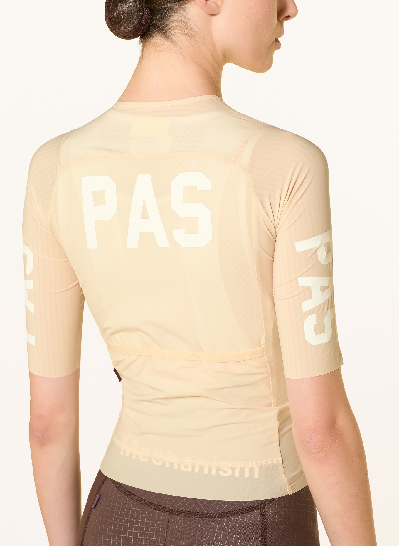 PAS NORMAL STUDIOS Radtrikot MECHANISM PRO: HELLBRAUN