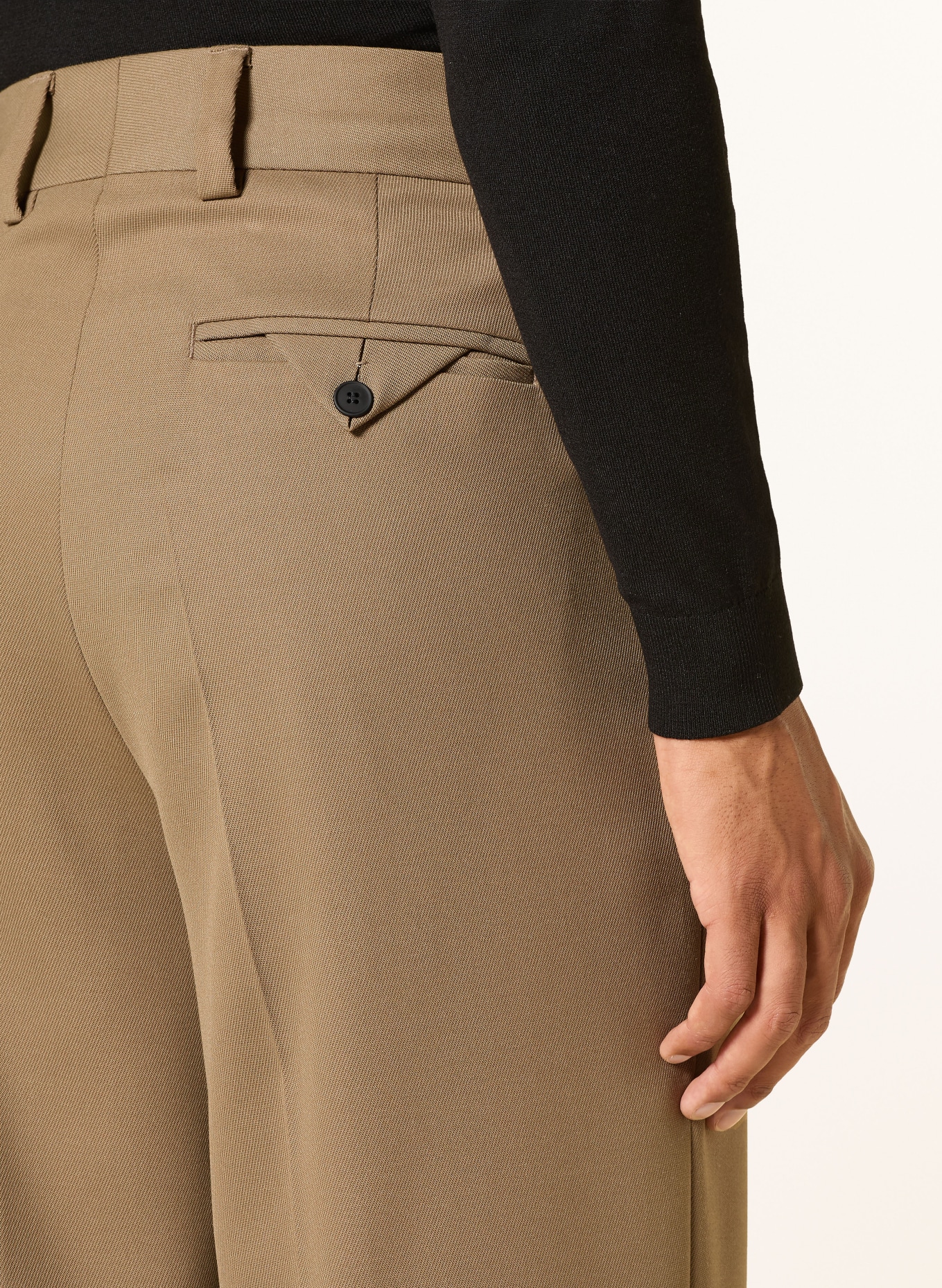 HUGO Pakbroek FLIPS: 928 Beige Overflow
