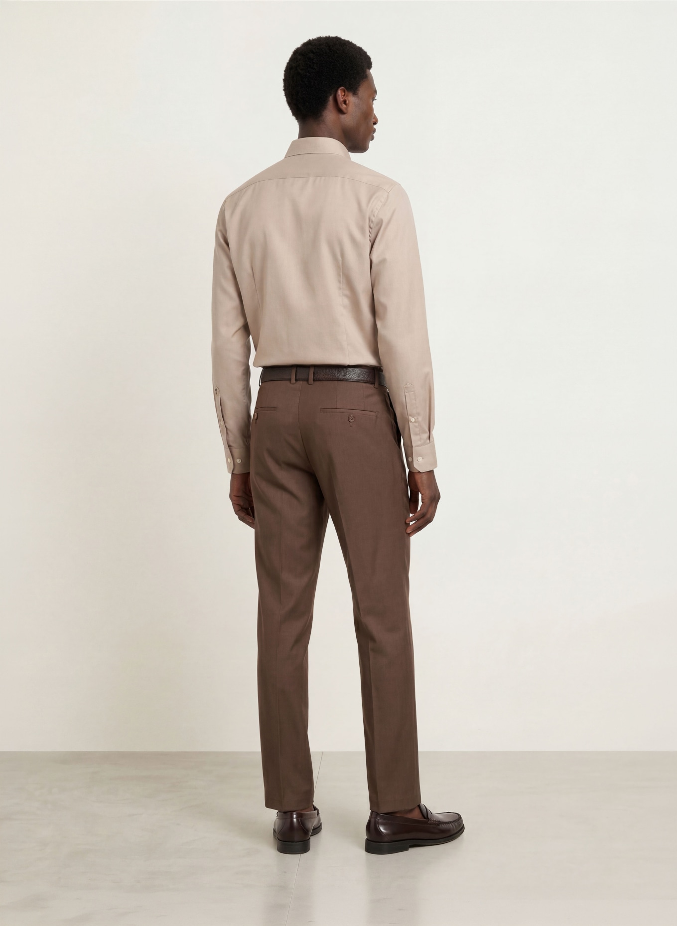 seidensticker Overhemd Shaped Fit: BEIGE