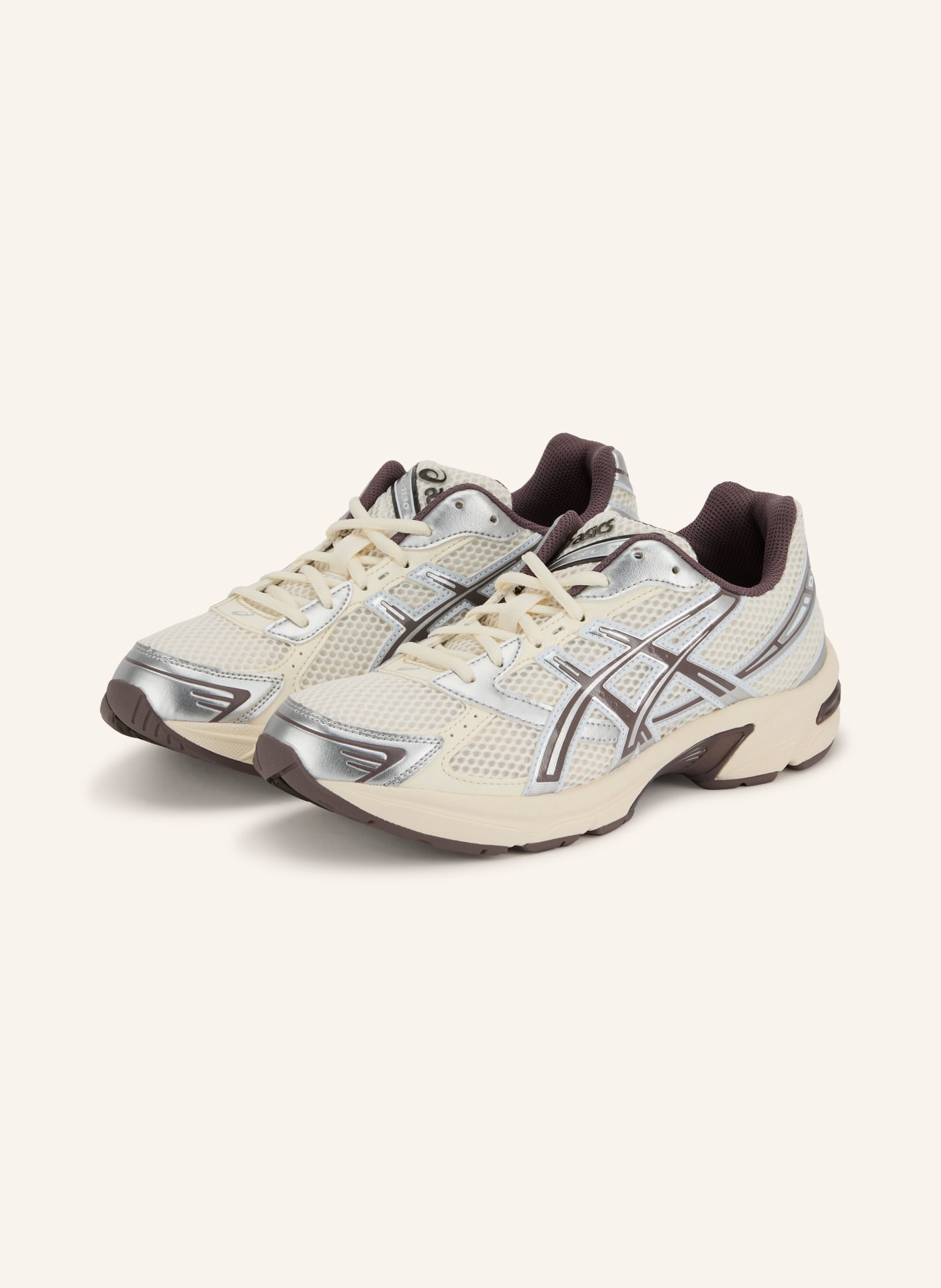 ASICS Sneakersy GEL-1130: ECRU / SREBRNY / BRĄZOWY