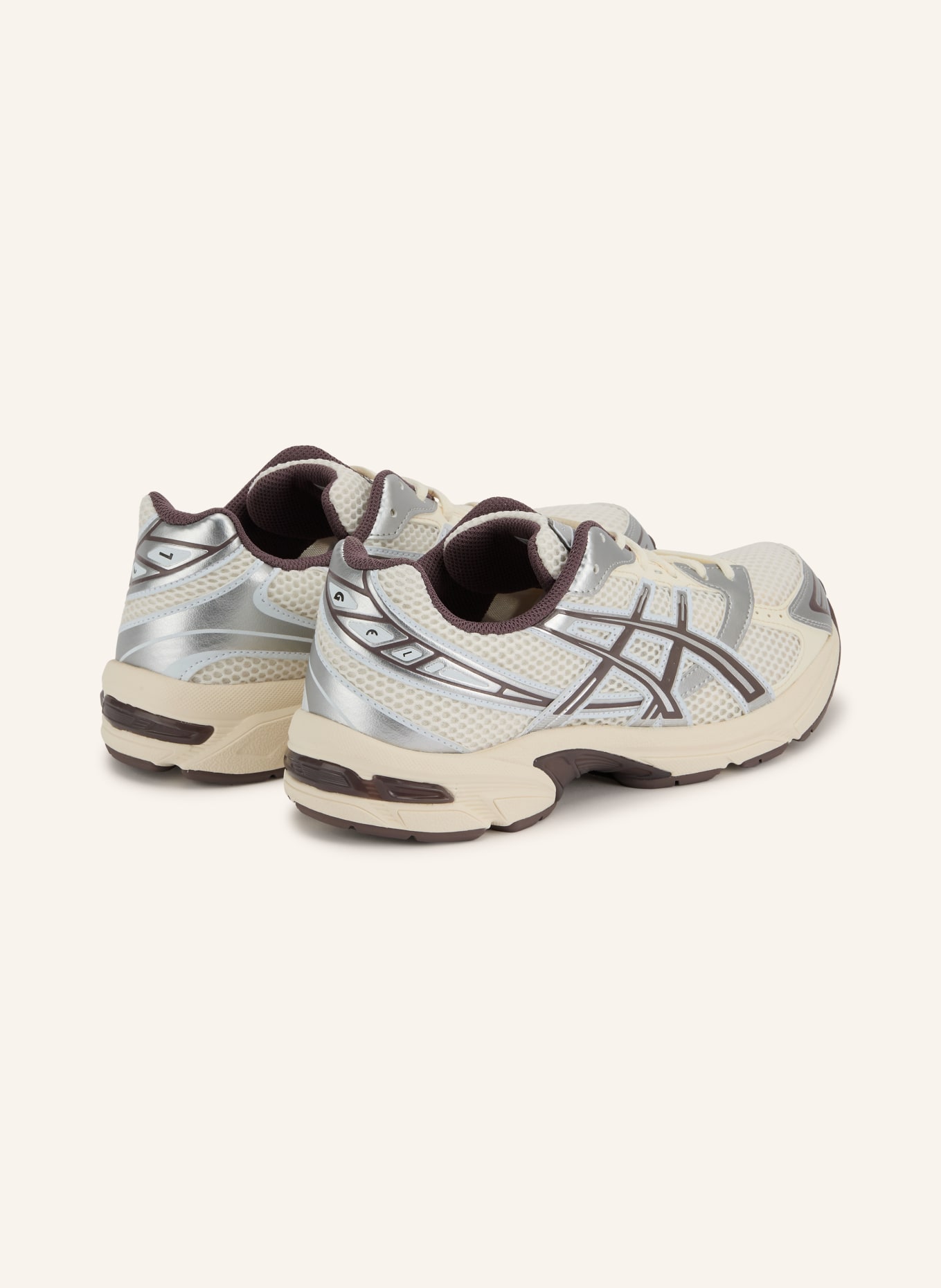 ASICS Sneakersy GEL-1130: ECRU / SREBRNY / BRĄZOWY