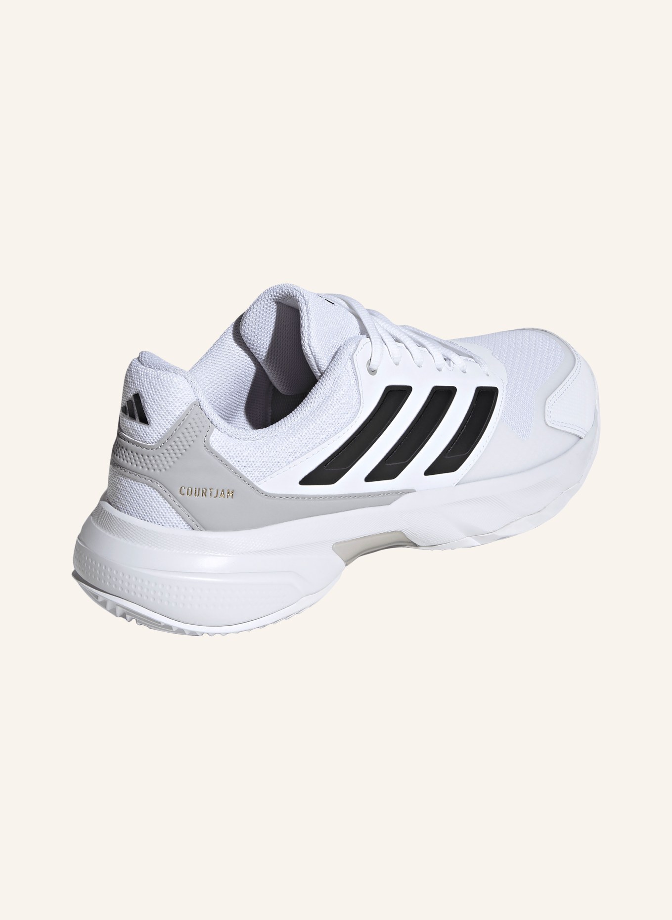 adidas DEFIANT SPEED 2 tennis shoes: WHITE / BLACK