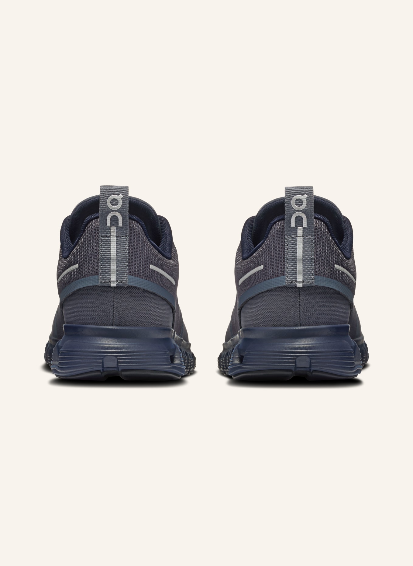 On Sneaker CLOUD 6 WP: BLAUWGRIJS / DONKERBLAUW