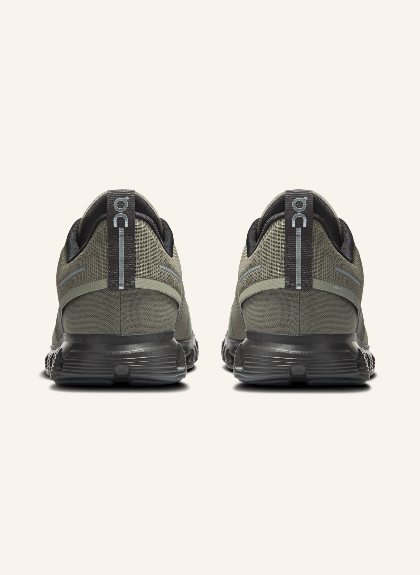 On CLOUD 6 WP sneaker: OLIVE