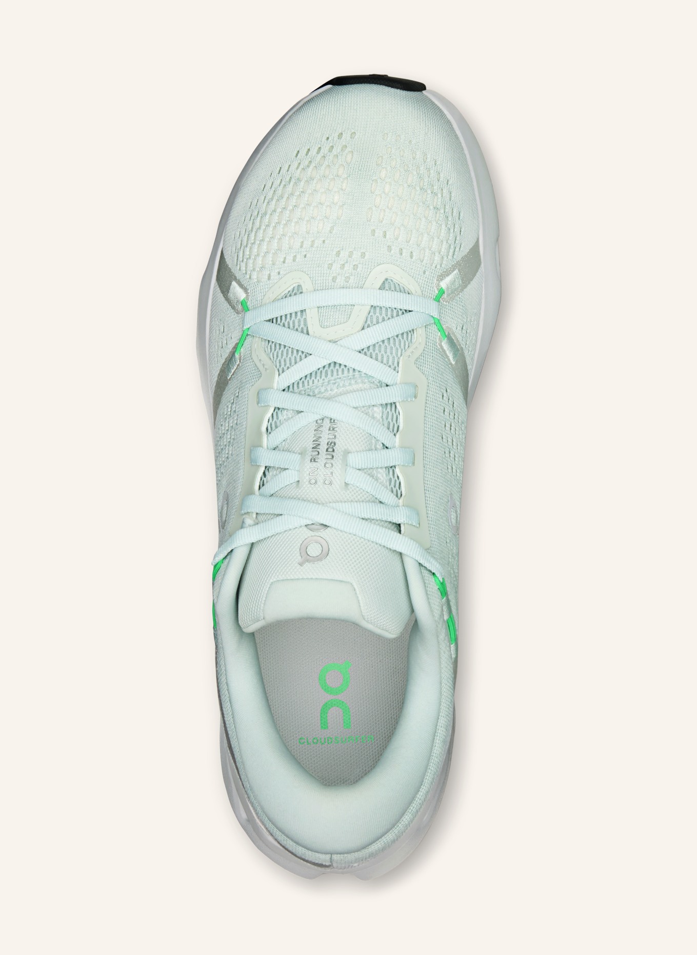 On CLOUDSURFER 2 running shoes: BLUE GRAY