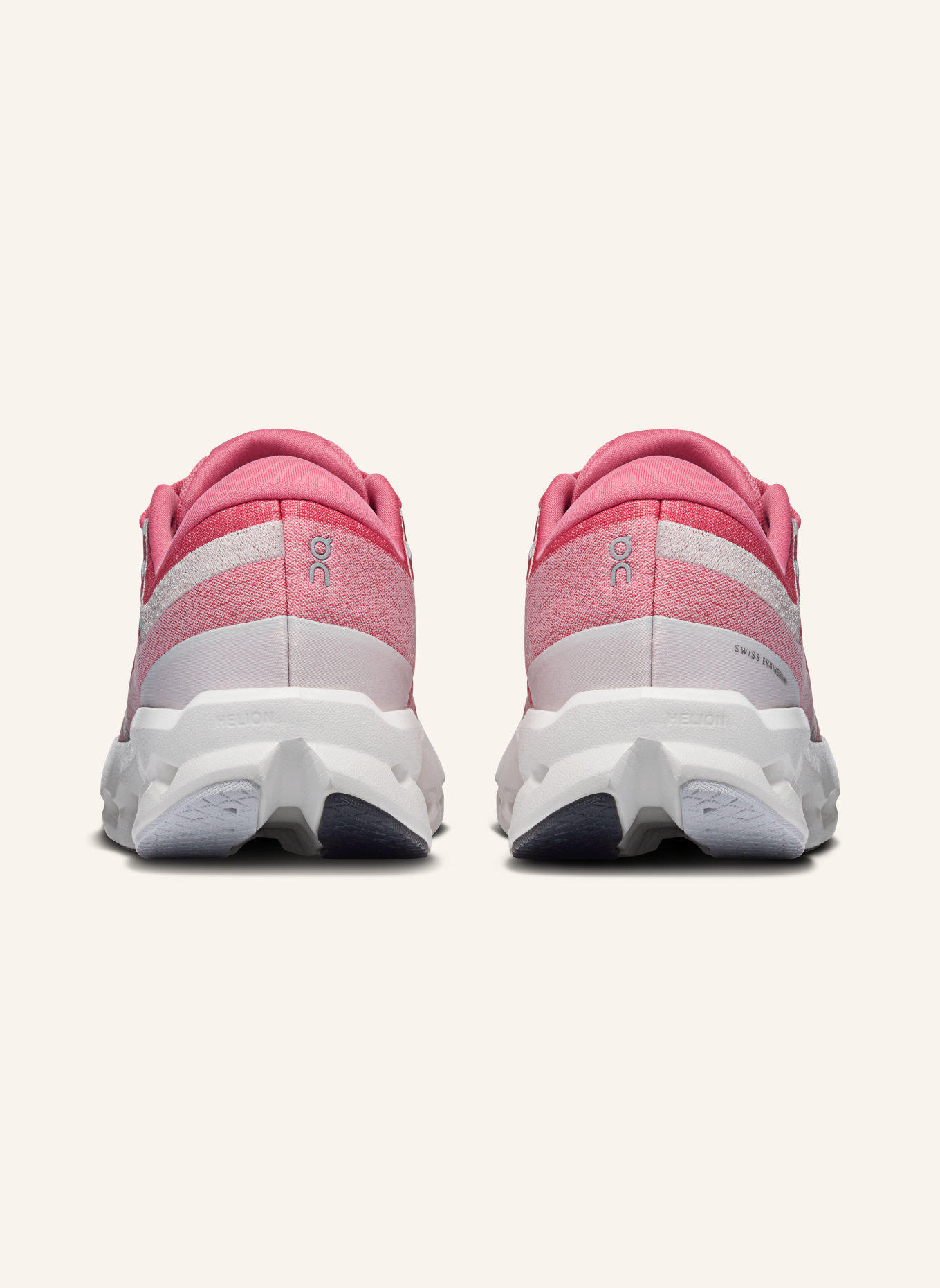 On Buty do biegania CLOUDSURFER 2: MOCNORÓŻOWY / SREBRNY