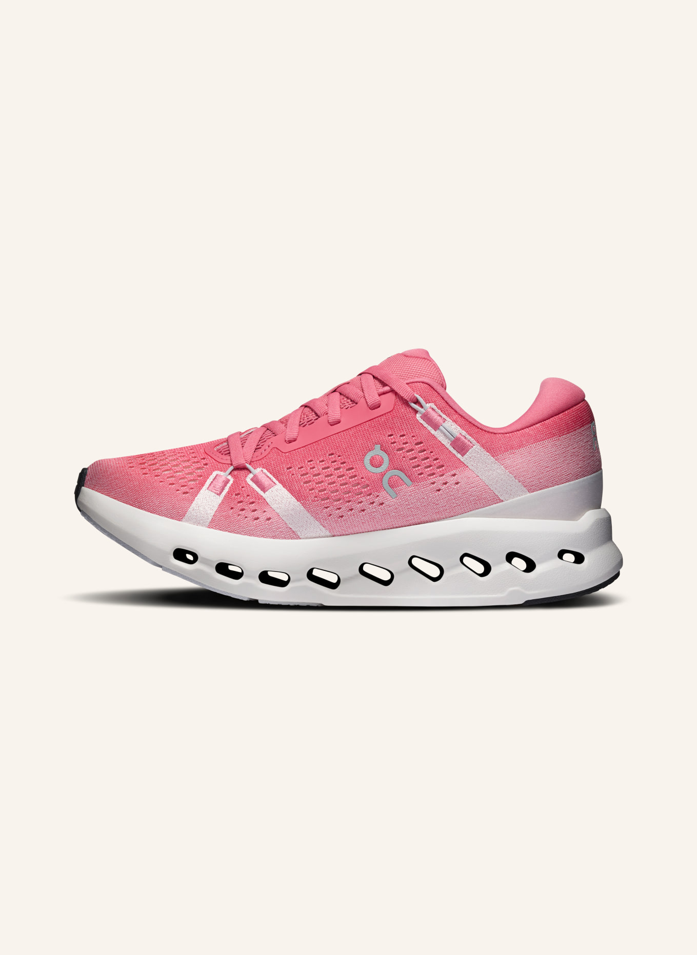 On Buty do biegania CLOUDSURFER 2: MOCNORÓŻOWY / SREBRNY