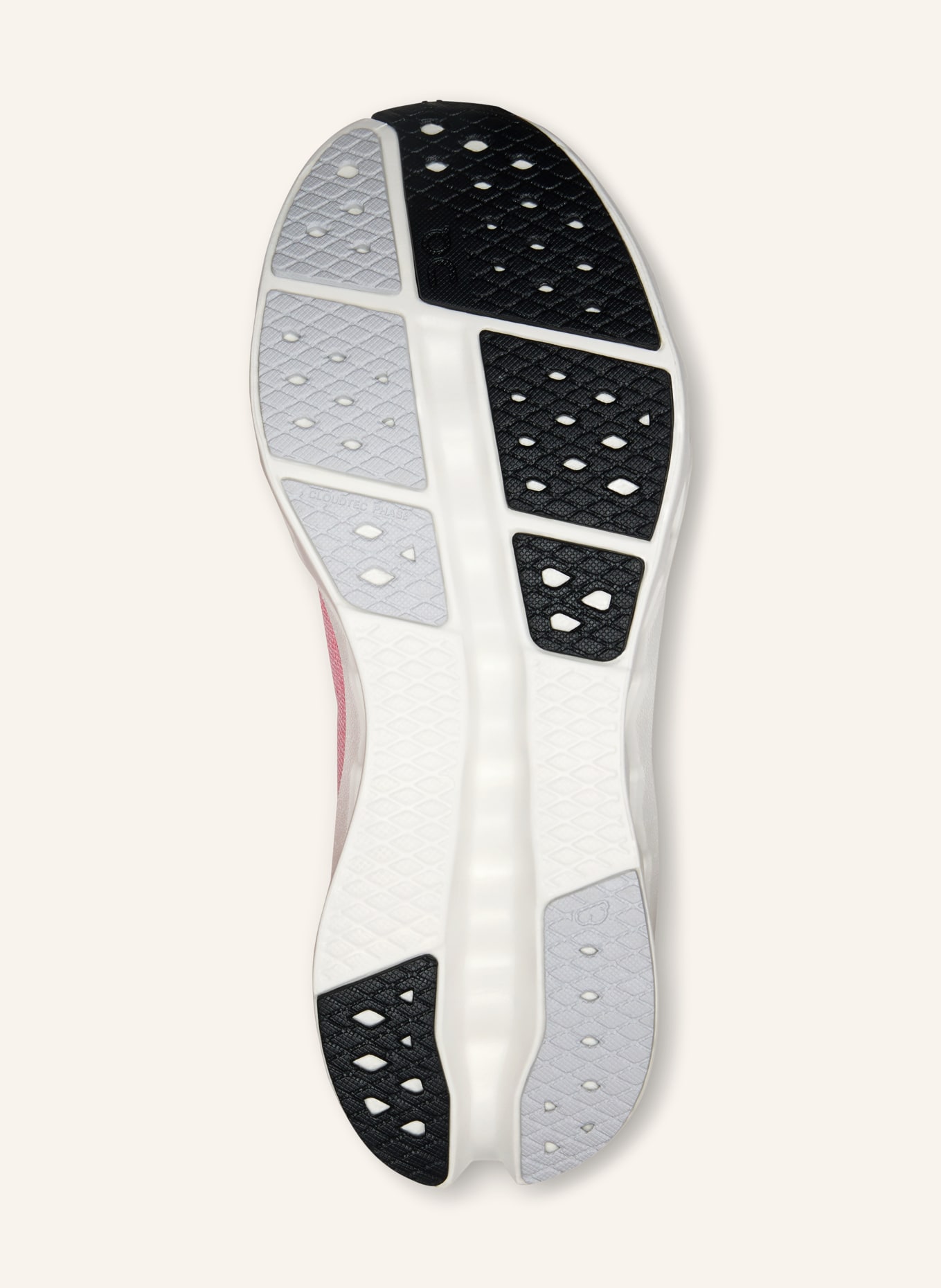 On Buty do biegania CLOUDSURFER 2: MOCNORÓŻOWY / SREBRNY