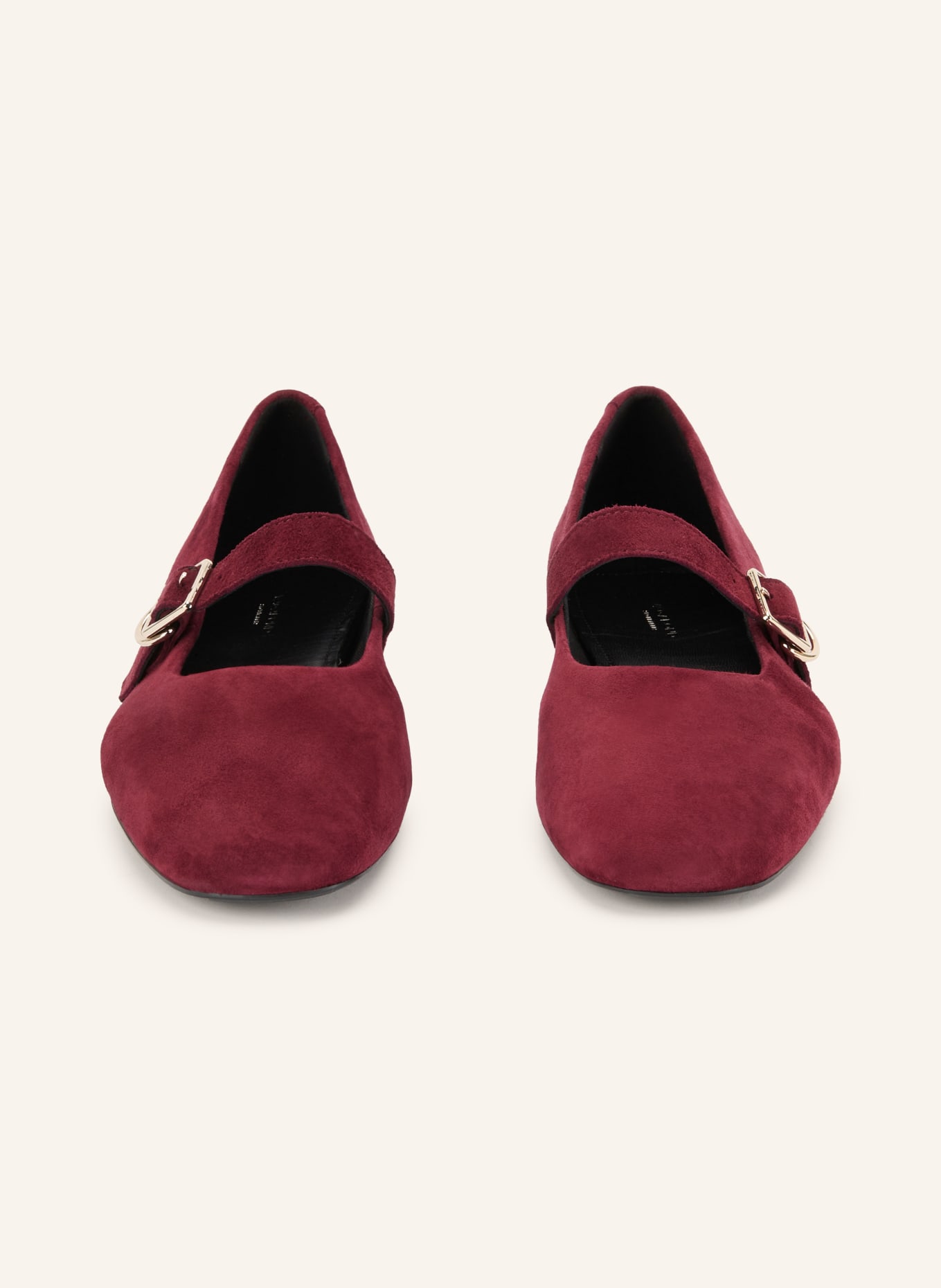 VAGABOND SHOEMAKERS Mary Jane-ballerinaskor JOLIN: MÖRKRÖD / GULD