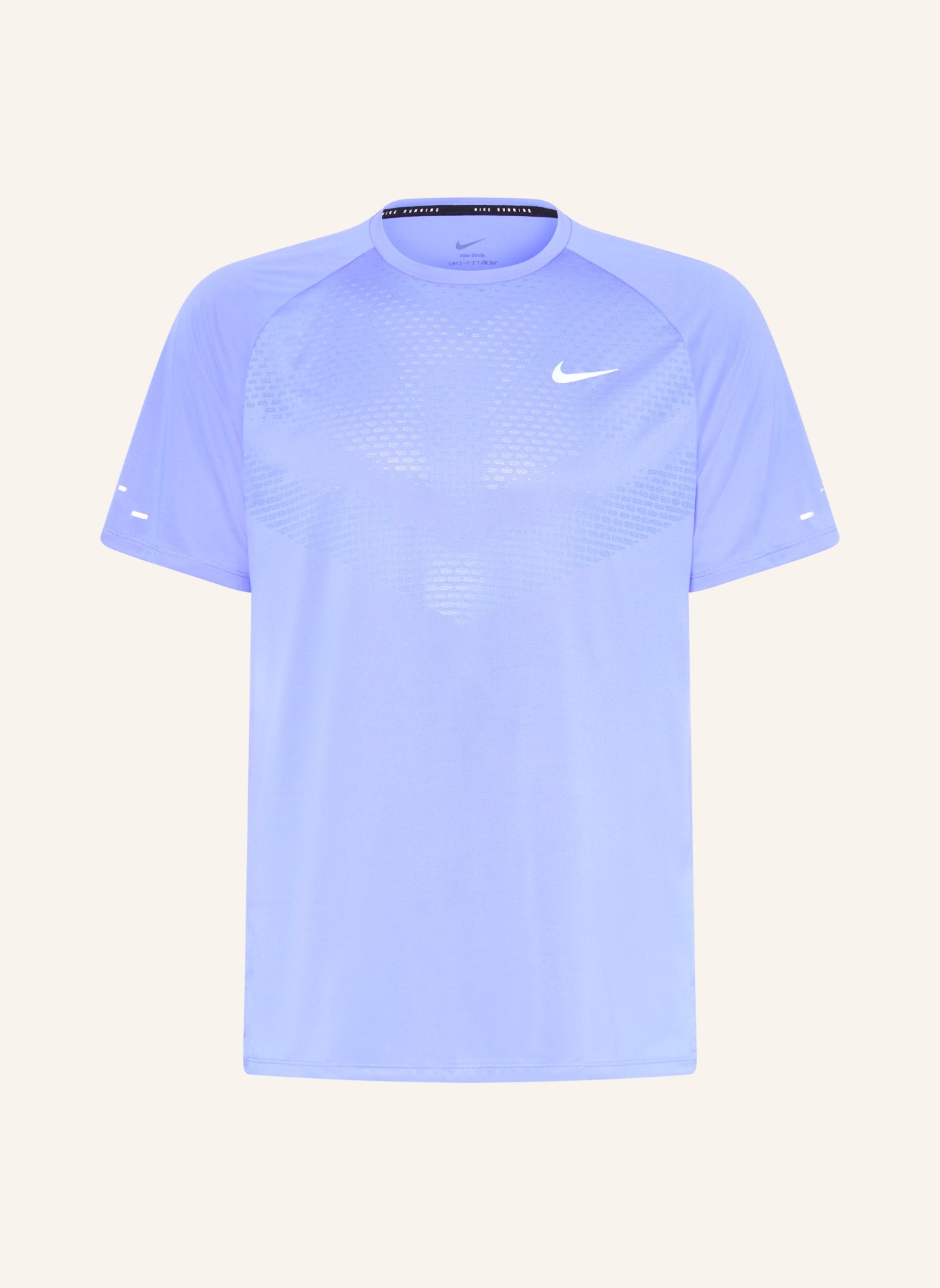 Nike Laufshirt STRIDE: HELLBLAU