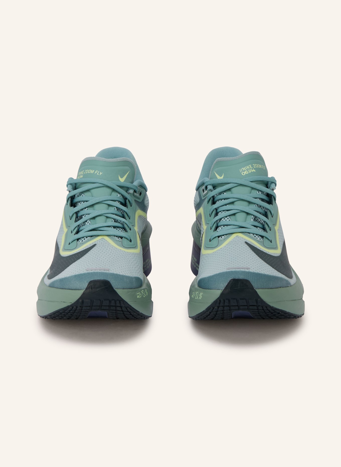 Nike Laufschuhe ZOOM FLY 6: PETROL / HELLGELB