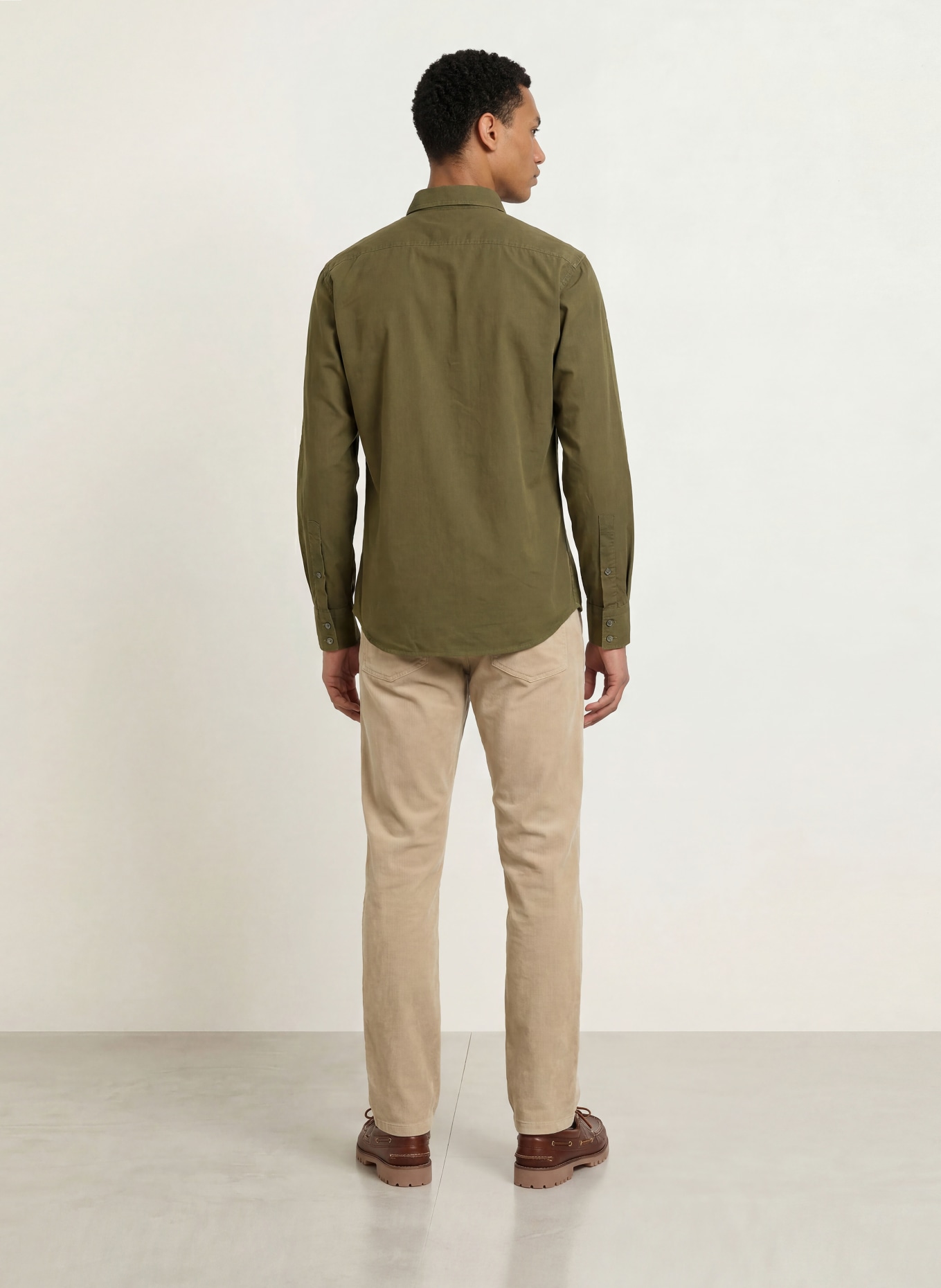 BOSS Hemd RELEGANT Regular Fit: OLIV