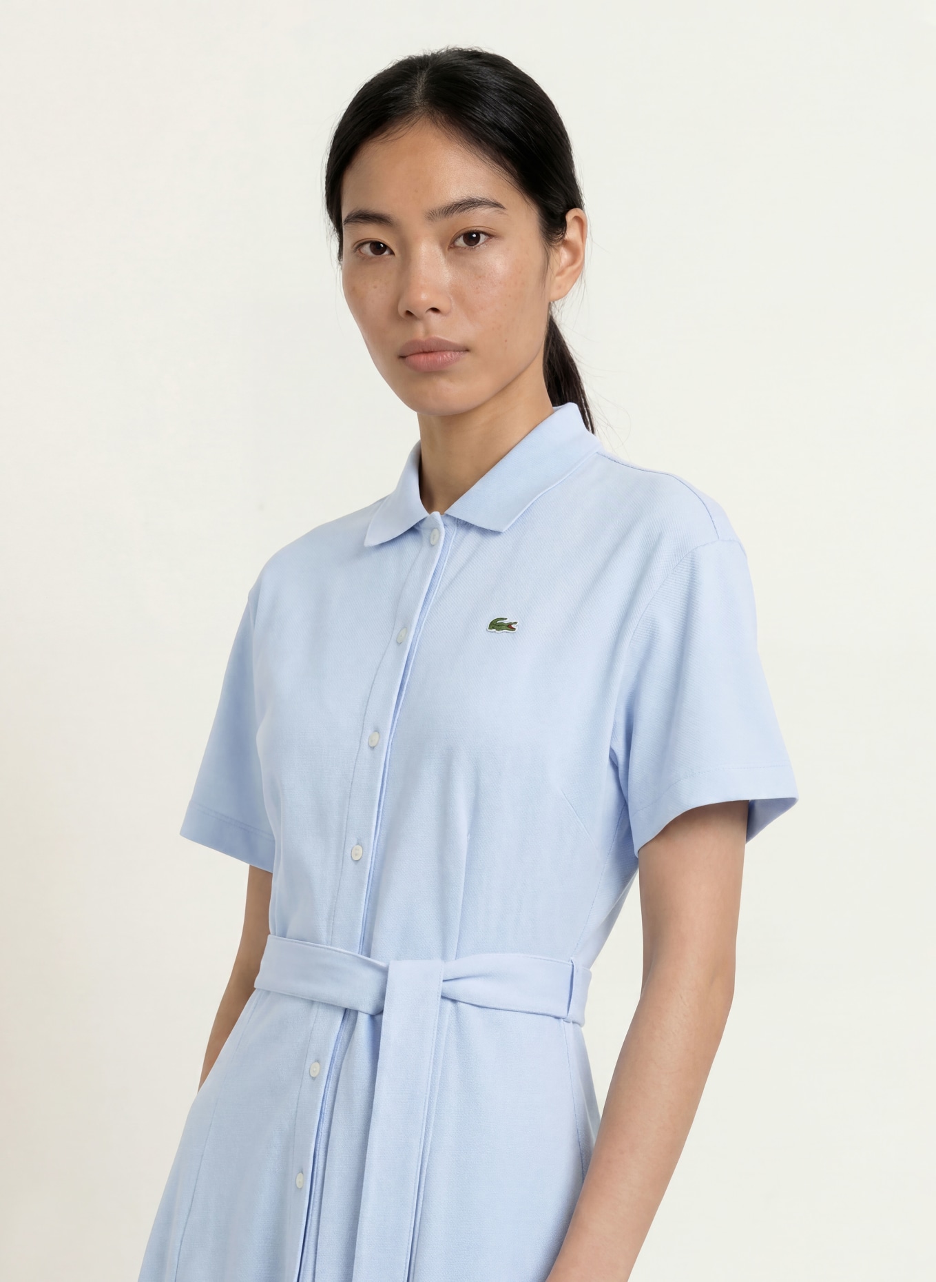 LACOSTE Kleid: HELLBLAU