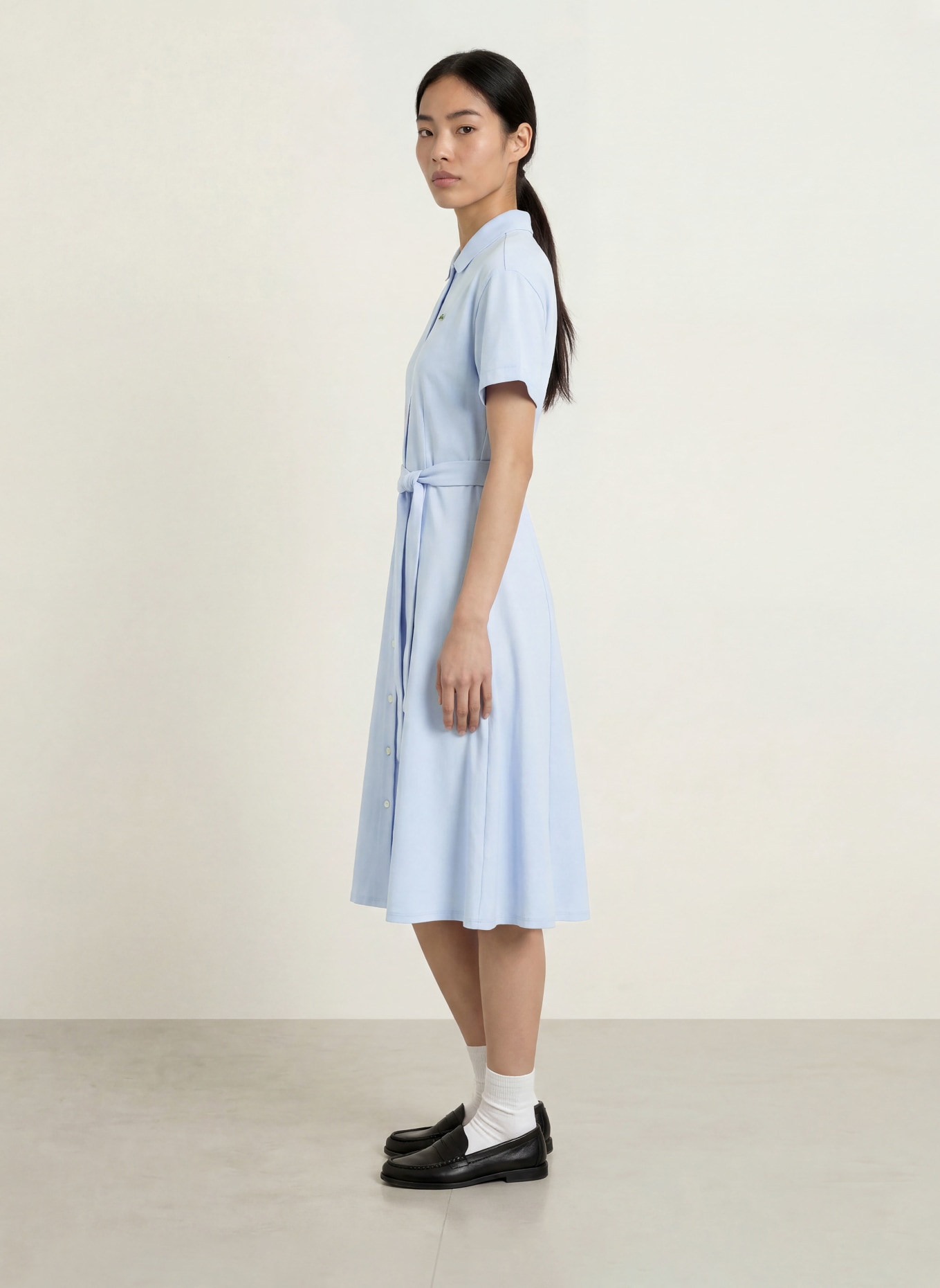 LACOSTE Kleid: HELLBLAU