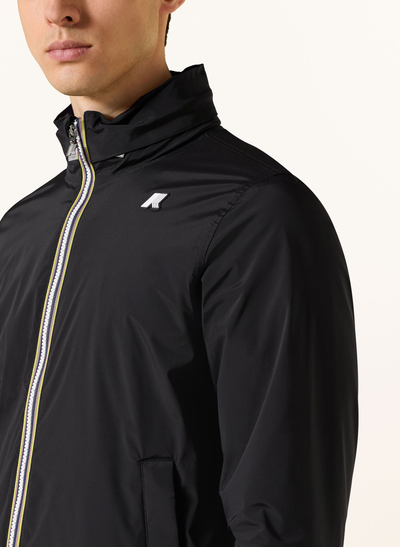 K-WAY AMAURY outdoor jacket: BLACK
