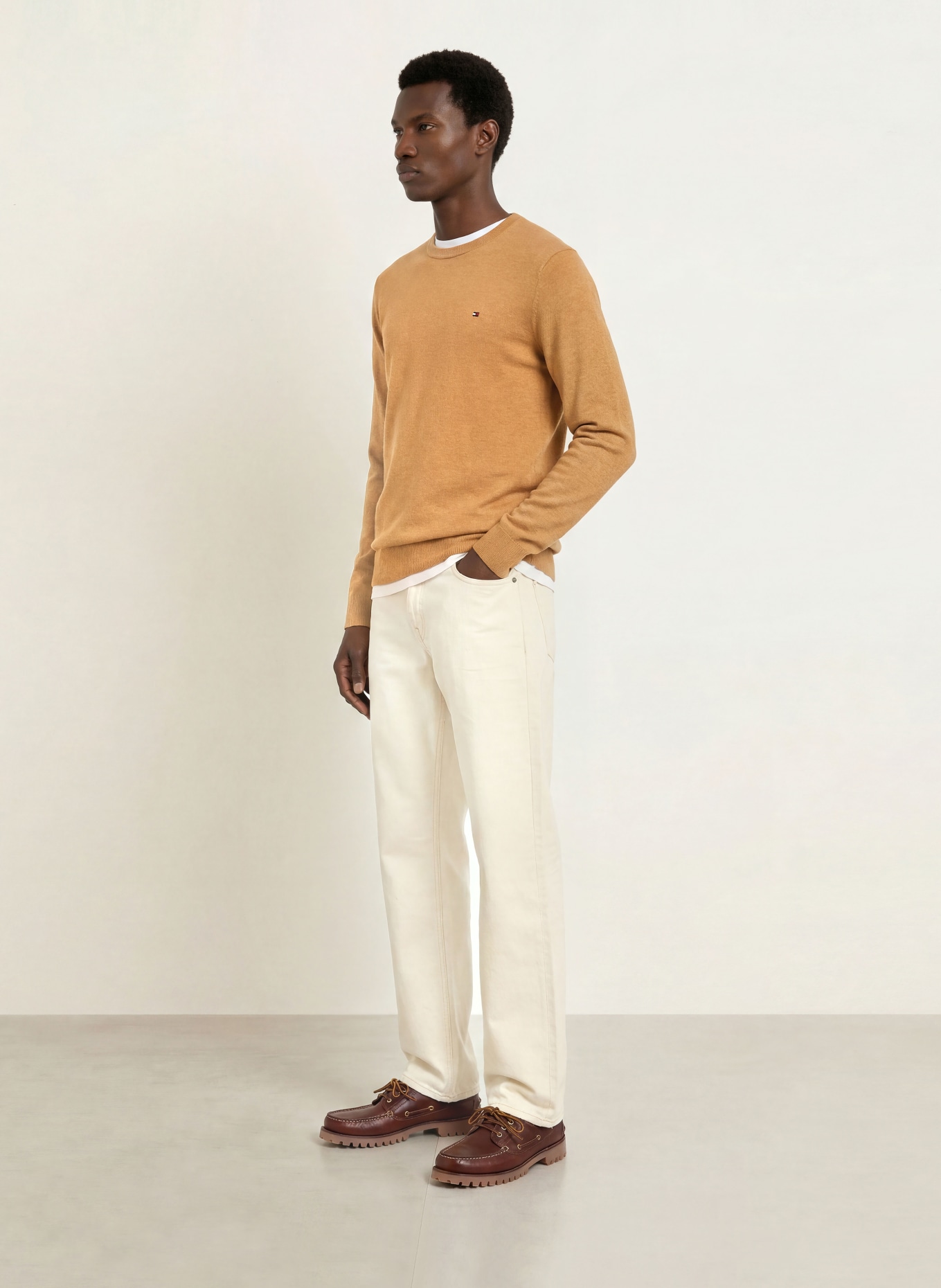 TOMMY HILFIGER trui: COGNAC