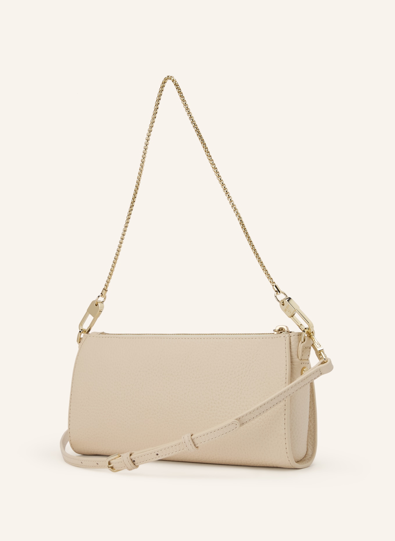 AIGNER Clutch IVY SMALL: BEIGE / GOLD