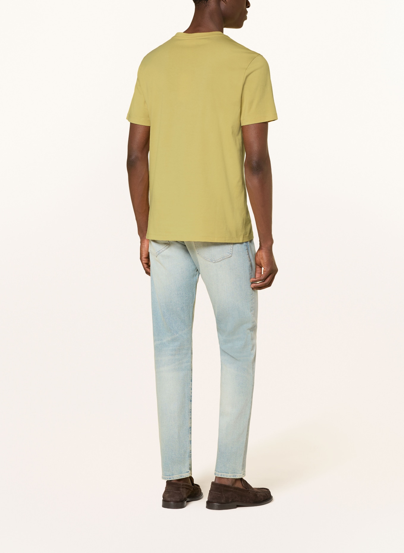 JOOP! JEANS T-shirt ALPHIS: DARK YELLOW