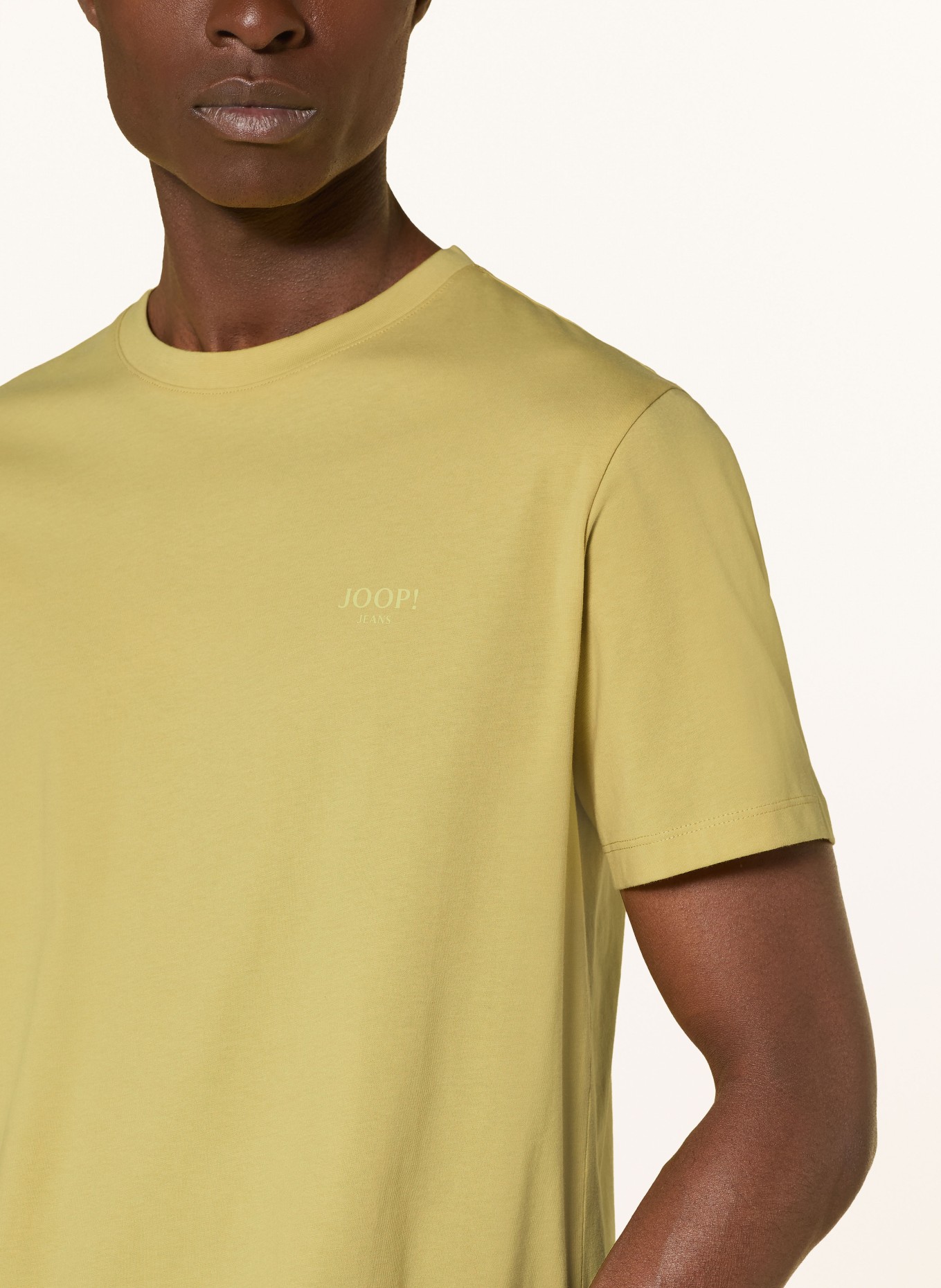 JOOP! JEANS T-shirt ALPHIS: DARK YELLOW
