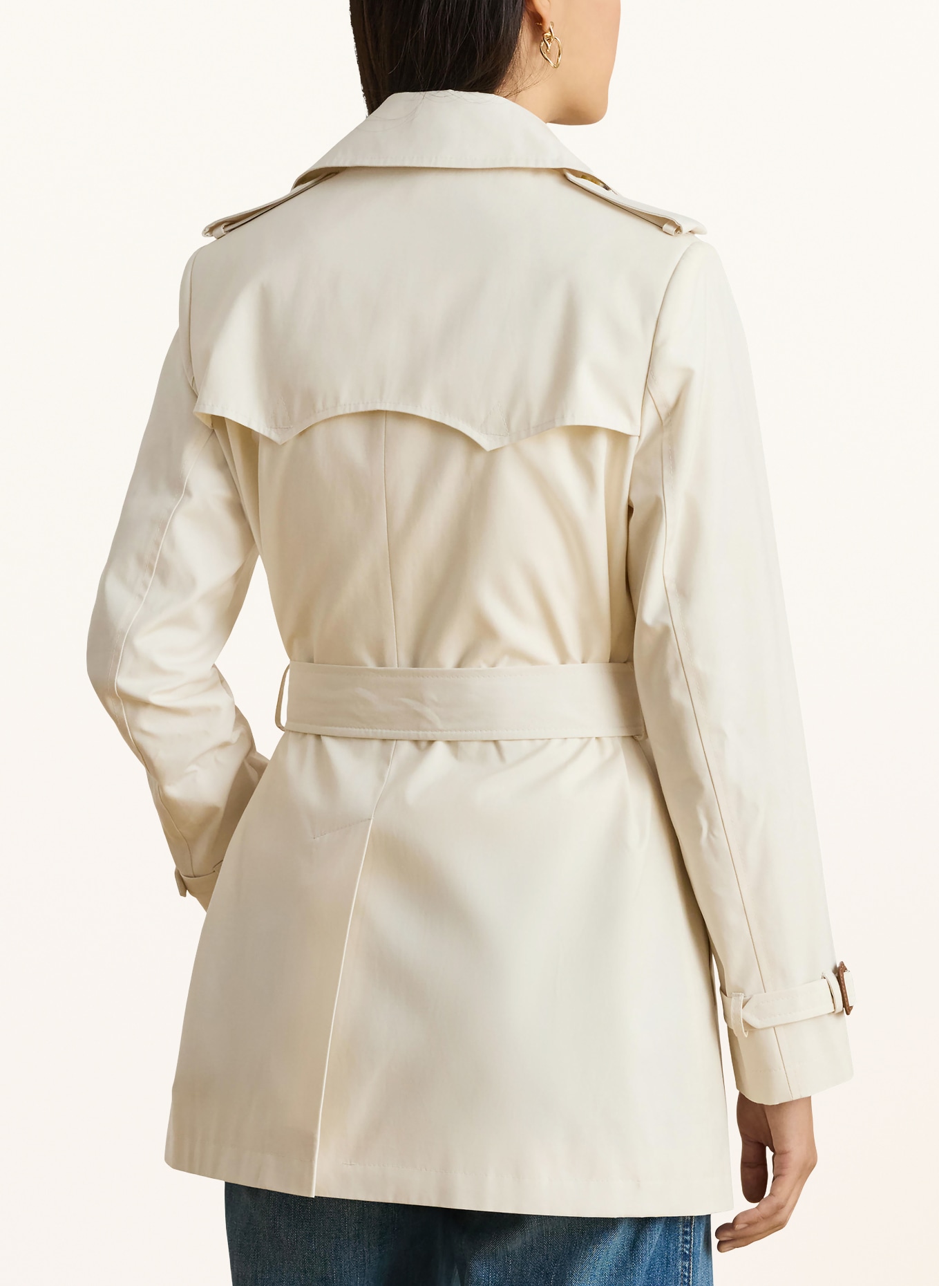 LAUREN RALPH LAUREN Trenchcoat: ECRU