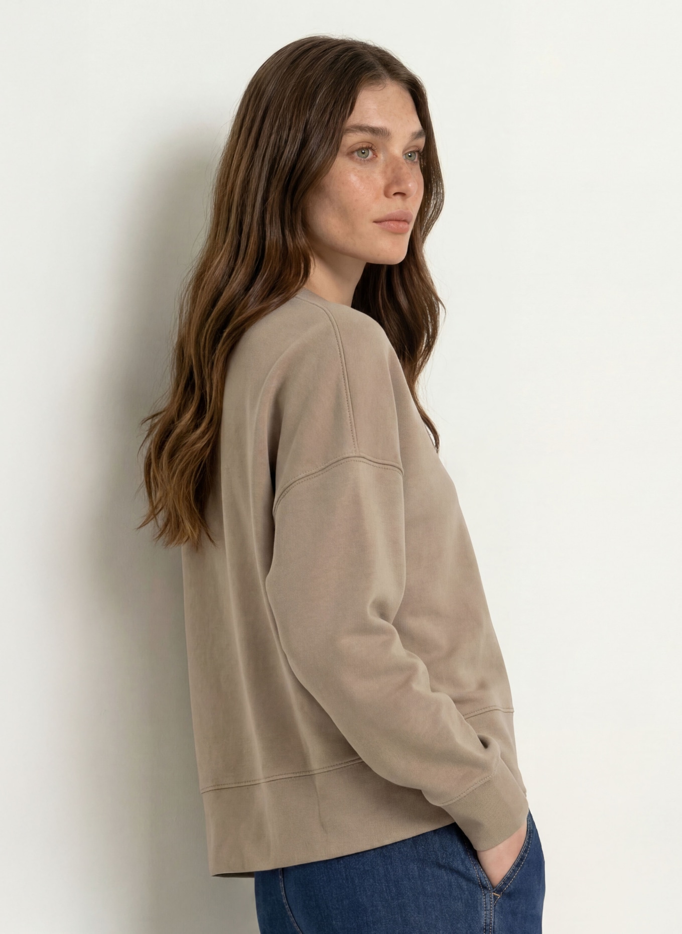 Juvia Sweatshirt ELIA: TAUPE