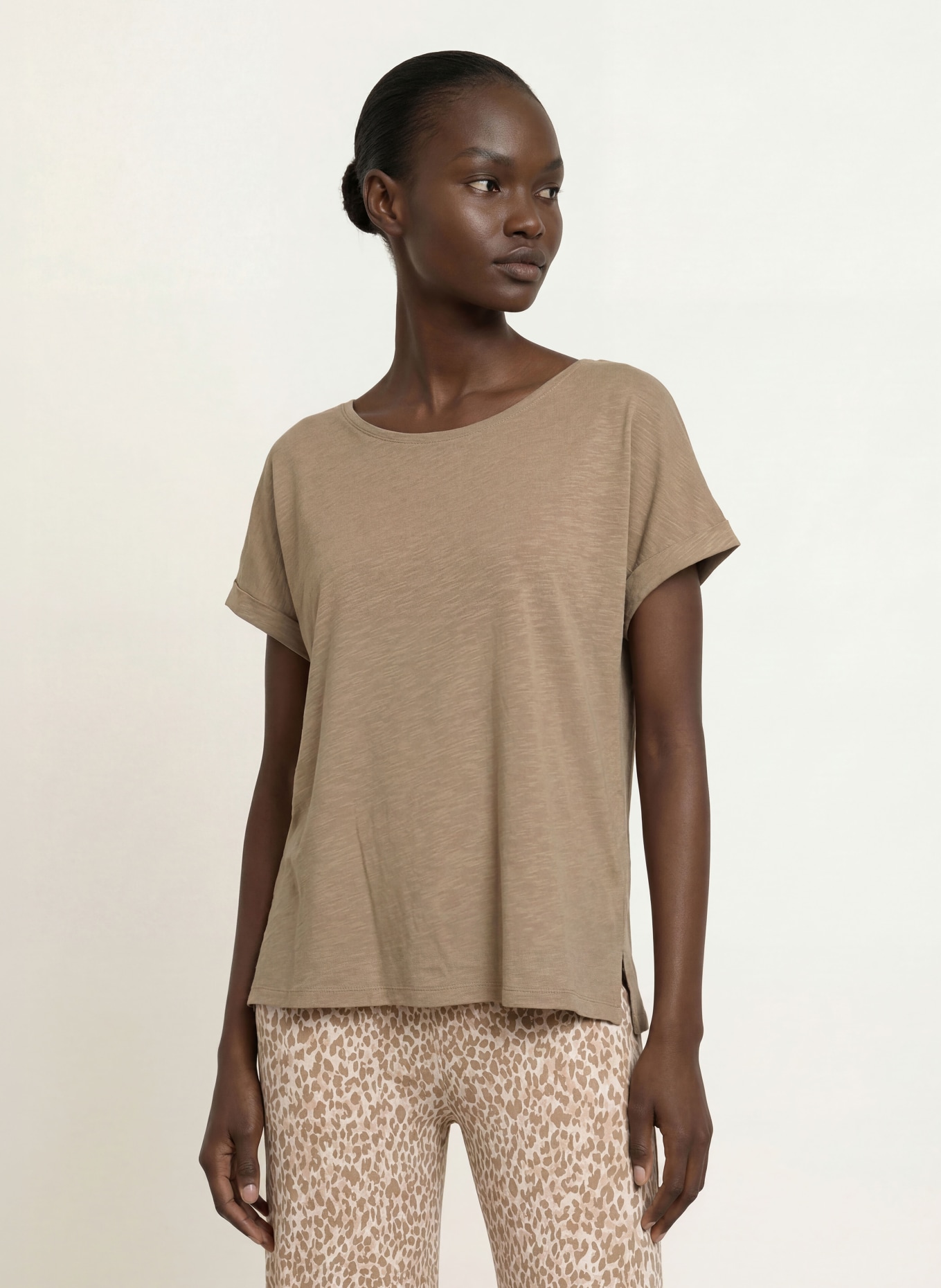 Juvia T-Shirt LUCA: TAUPE