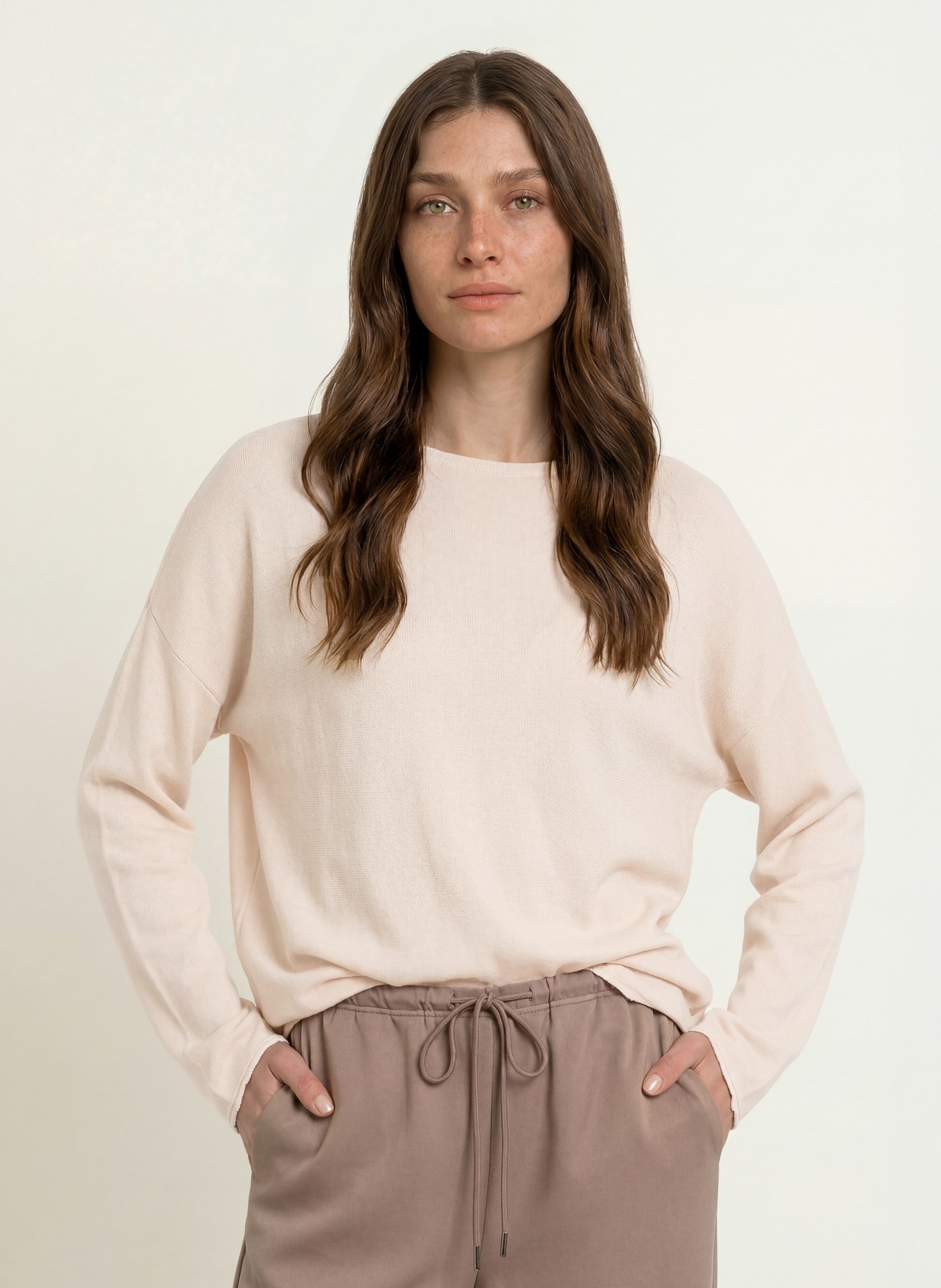 Juvia Pullover FAIZA: ECRU