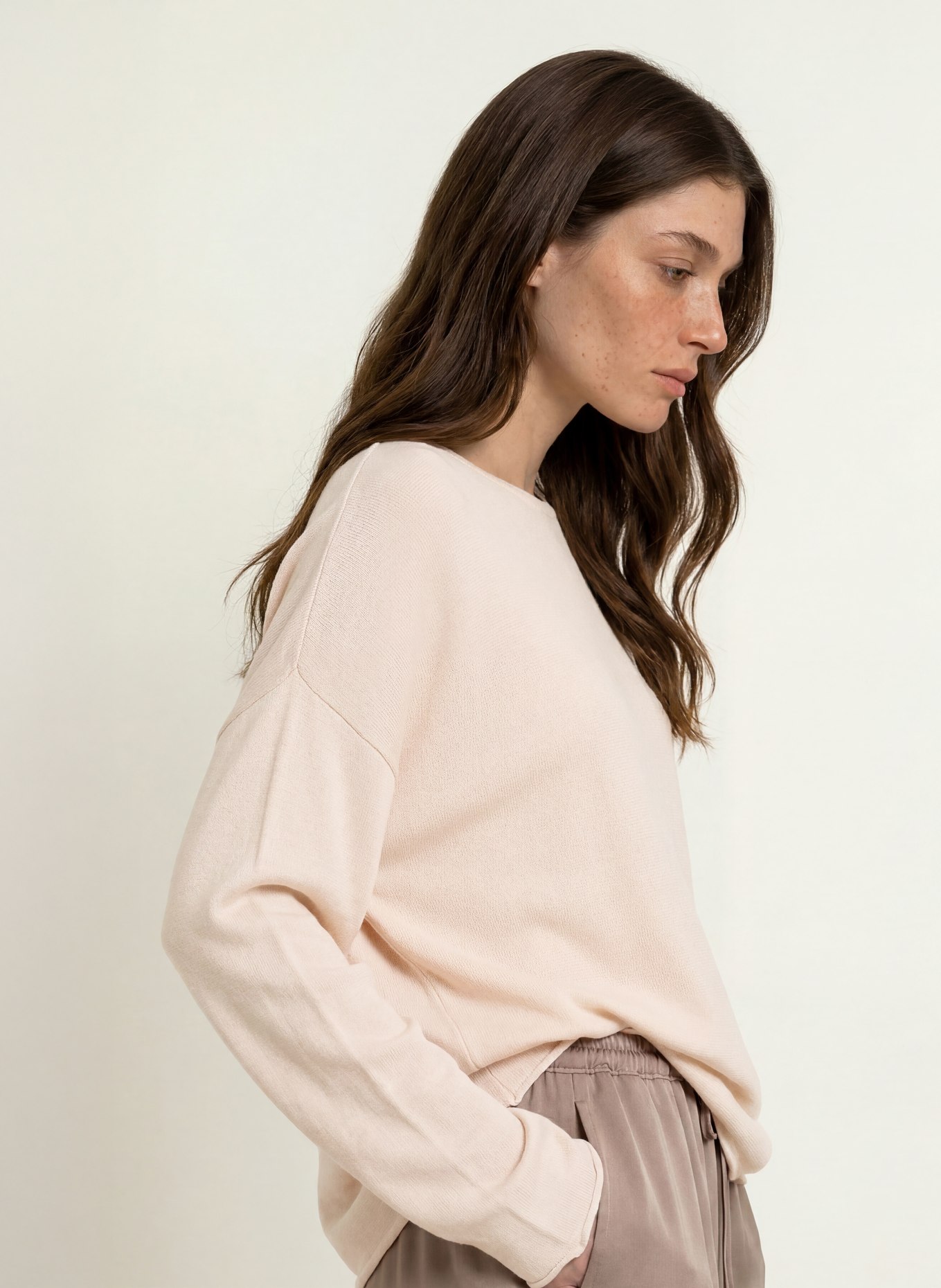 Juvia Pullover FAIZA: ECRU
