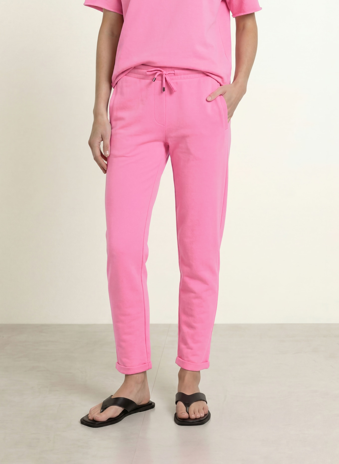 Juvia 7/8-Sweatpants MARGIE: PINK