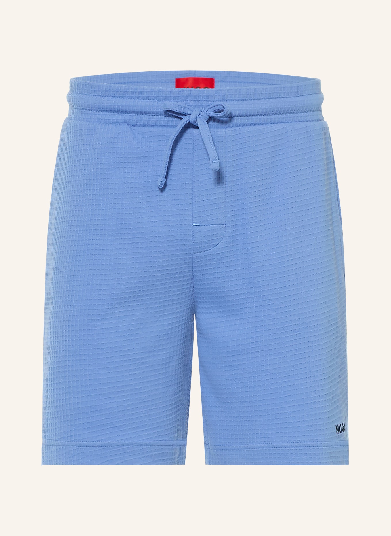 HUGO Slaapshort AUSTIN: LICHTBLAUW
