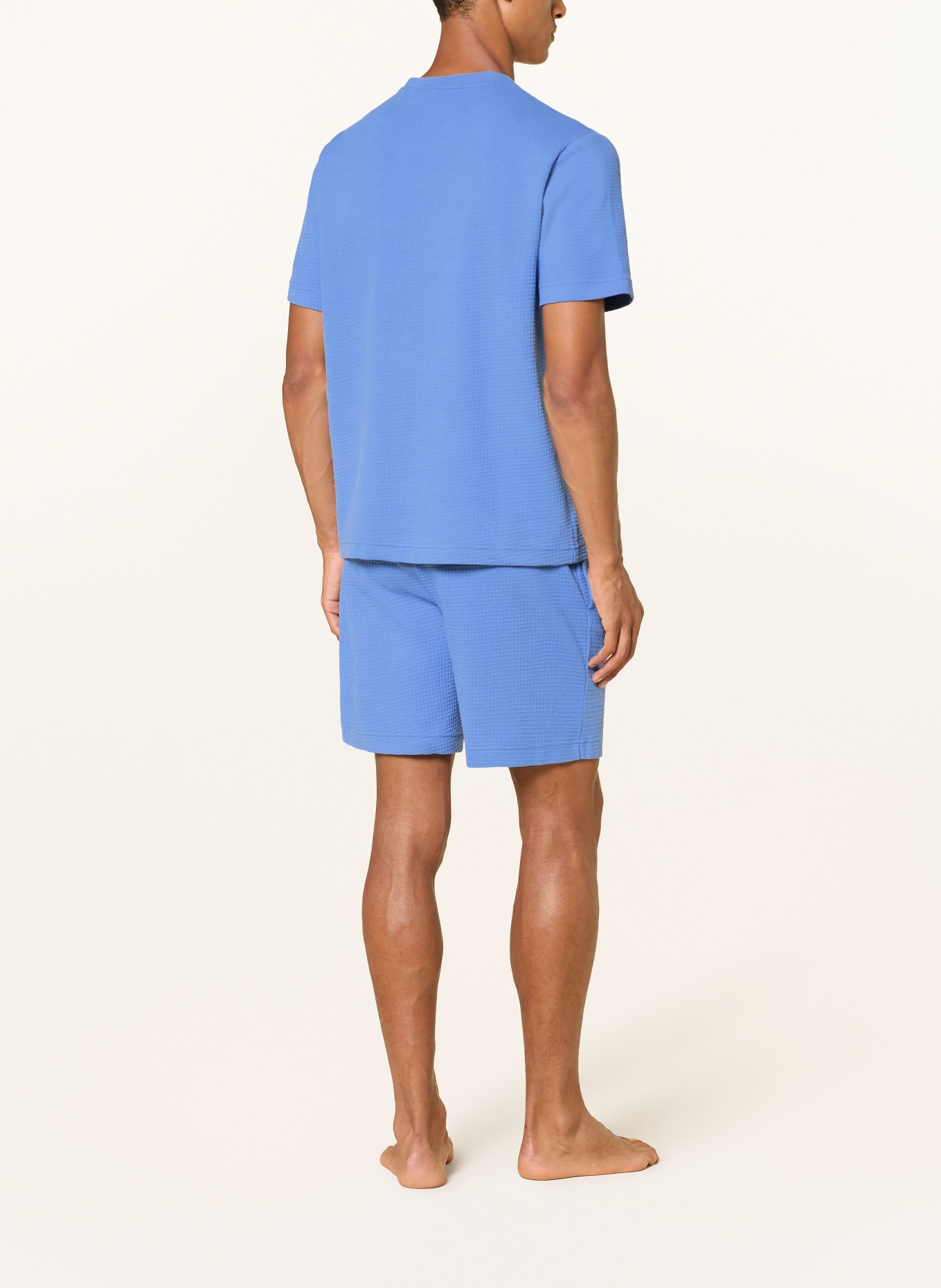 HUGO Slaapshirt AUSTIN: LICHTBLAUW