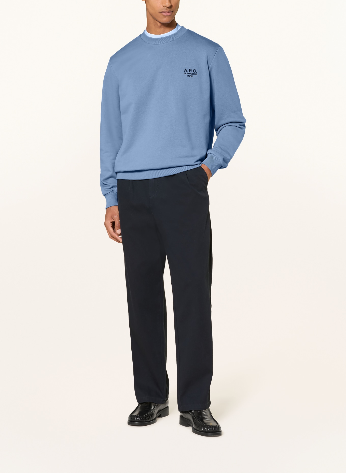 A.P.C. Sweatshirt: LIGHT BLUE