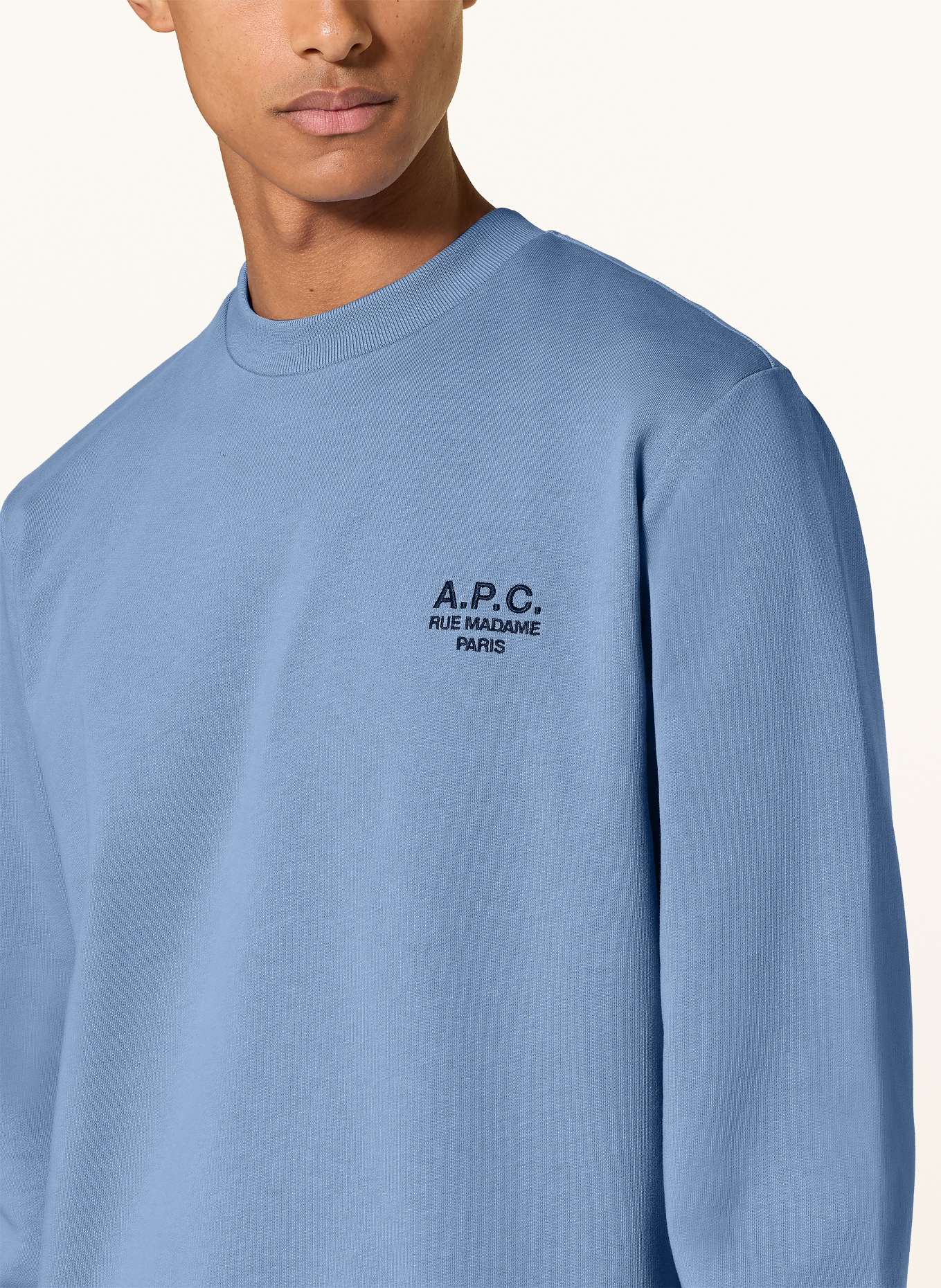 A.P.C. Sweatshirt: LIGHT BLUE