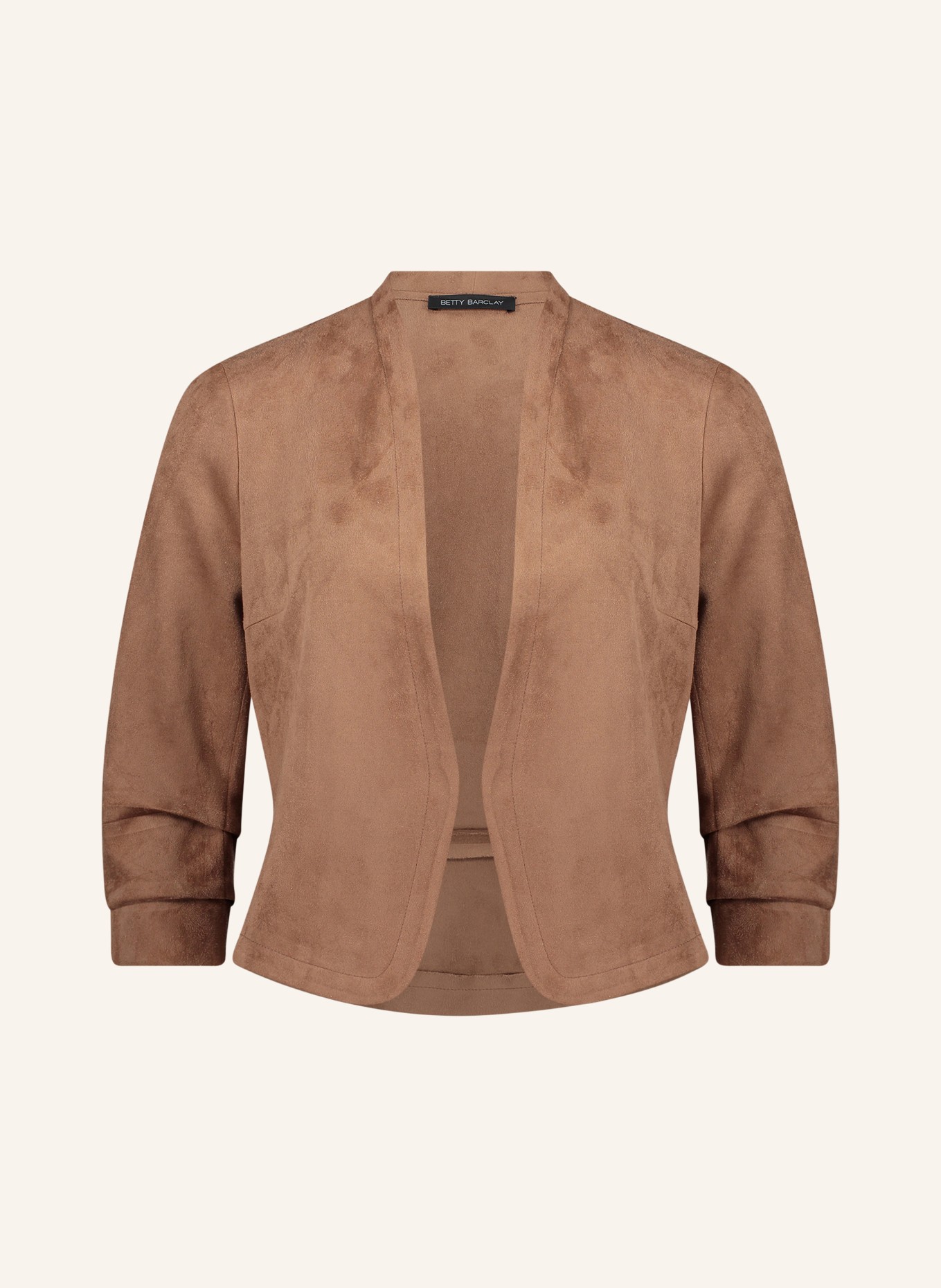 Betty Barclay Jacke mit 3/4-Arm: COGNAC