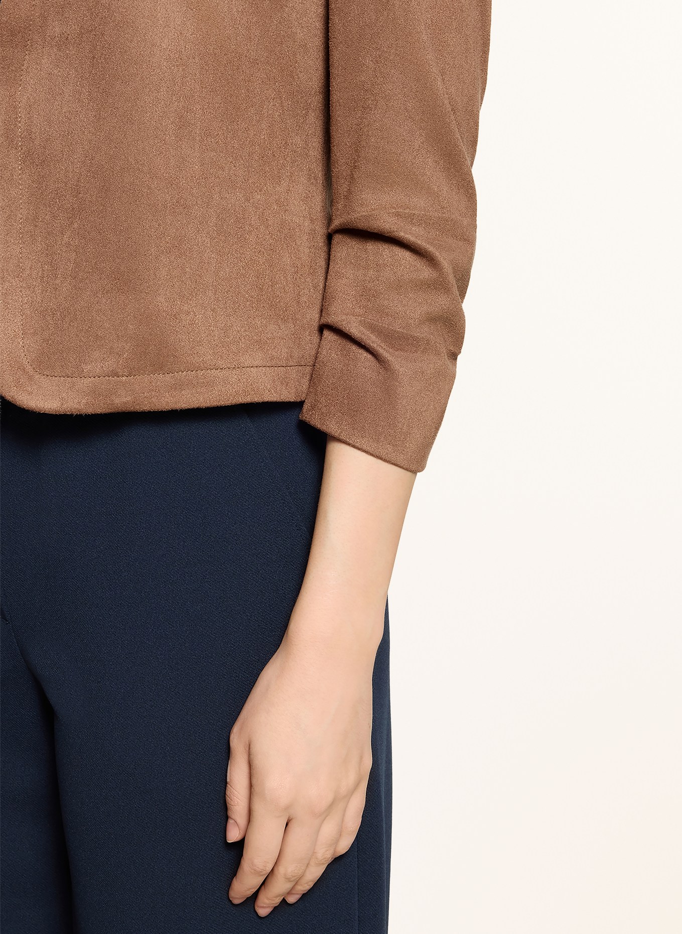 Betty Barclay Jacke mit 3/4-Arm: COGNAC