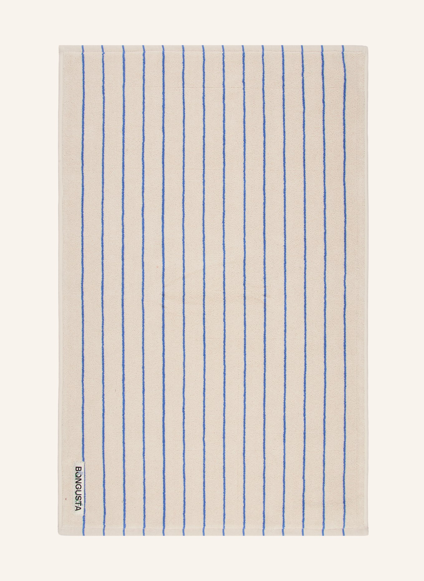 BONGUSTA Badematte NARAM: CREME / BLAU