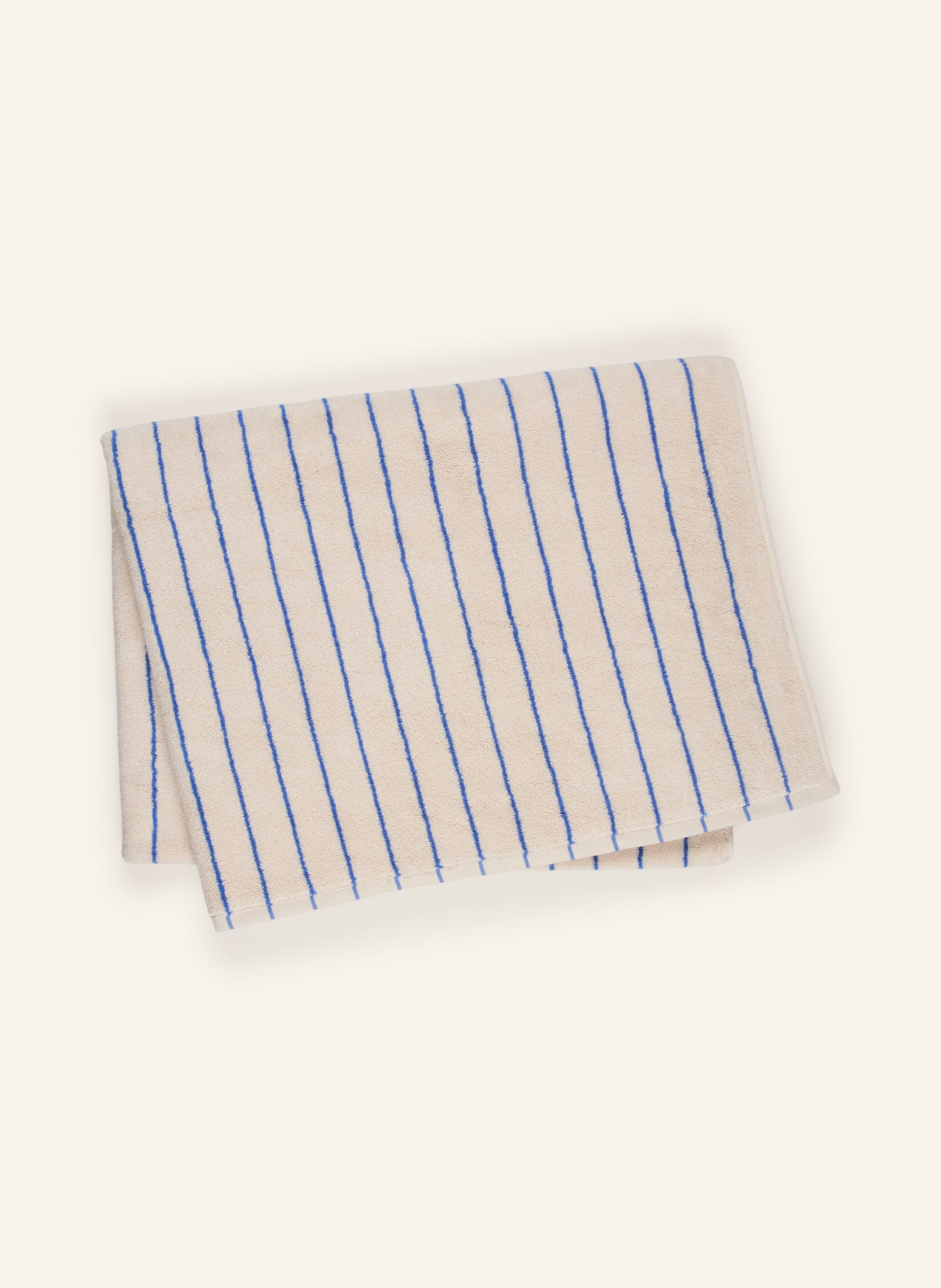 BONGUSTA Strandtuch NARAM: CREME / BLAU