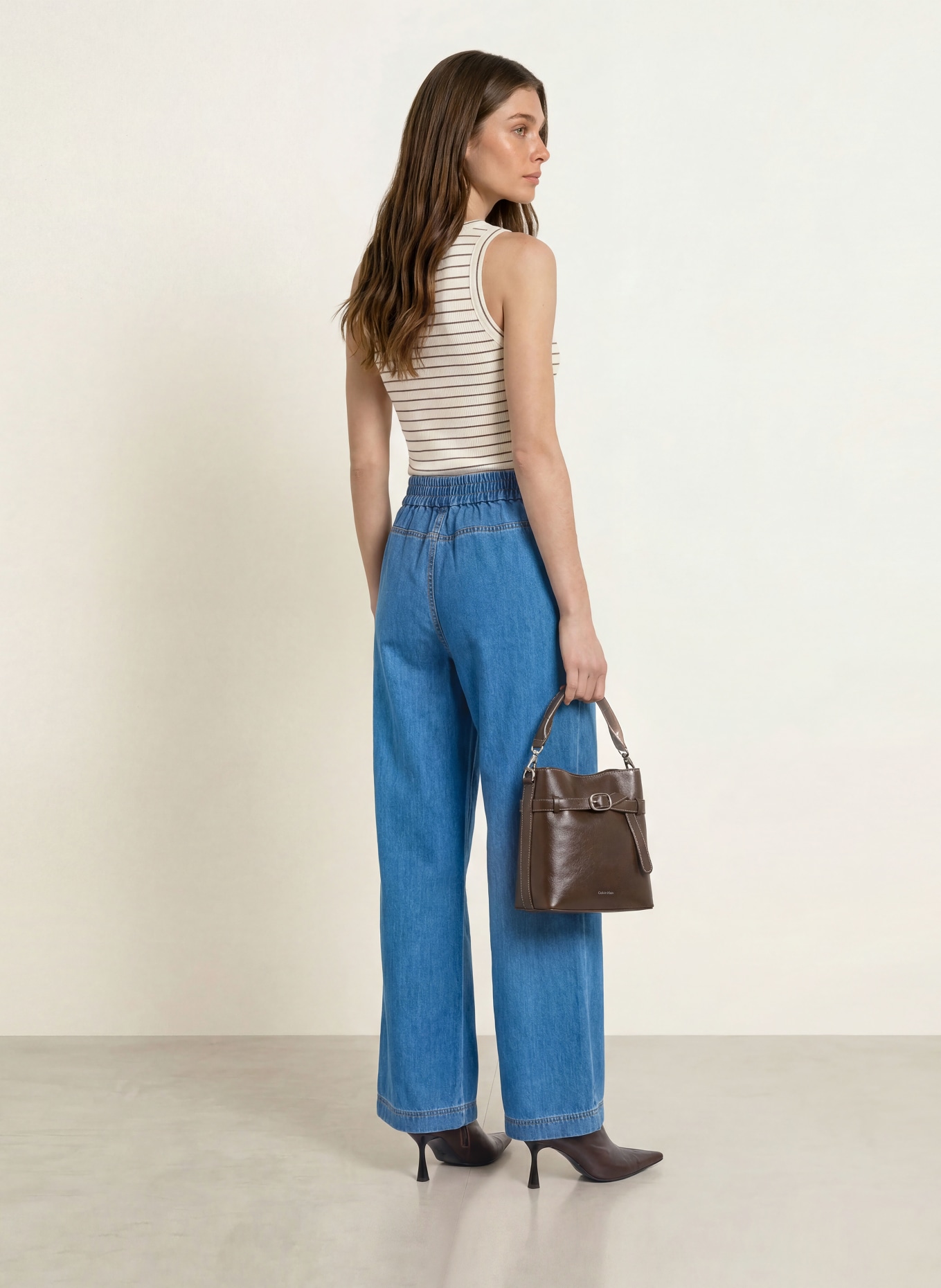 InWear Top DAGNAL: CREAM / TAUPE