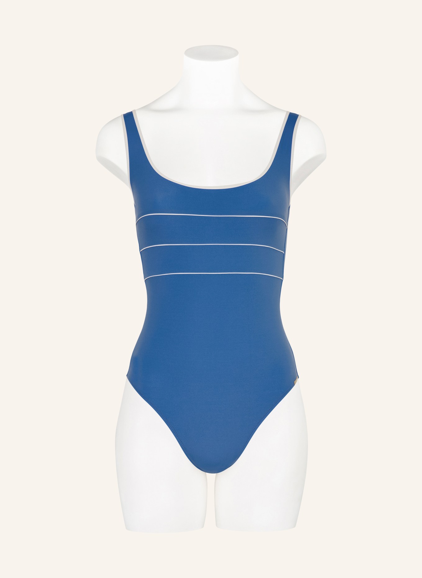 Lidea SPORTS CLUB swimsuit: BLUE / WHITE