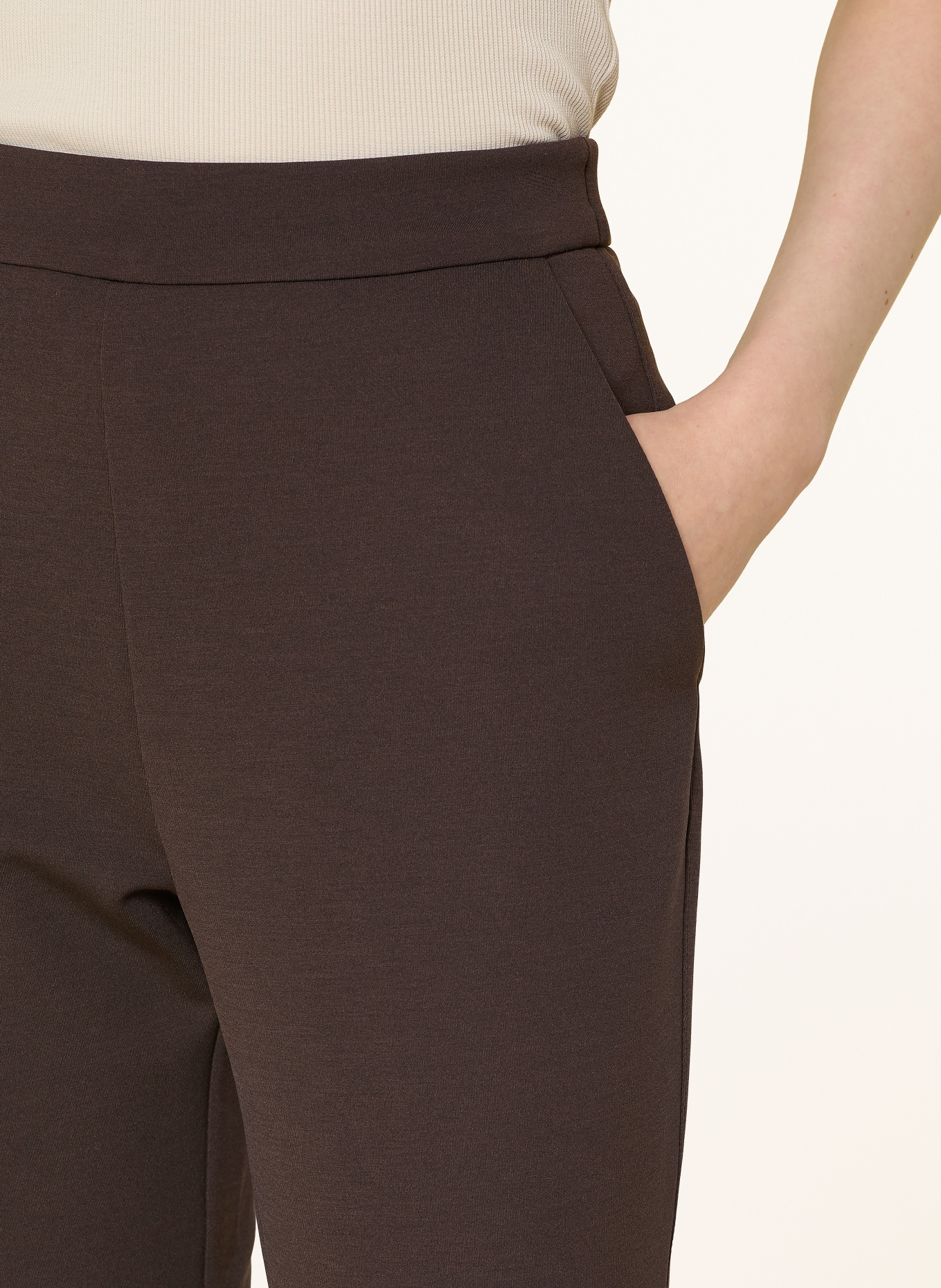 MAC DAYDREAM 7/8-broek BEAUTY: MARRON FONCÉ