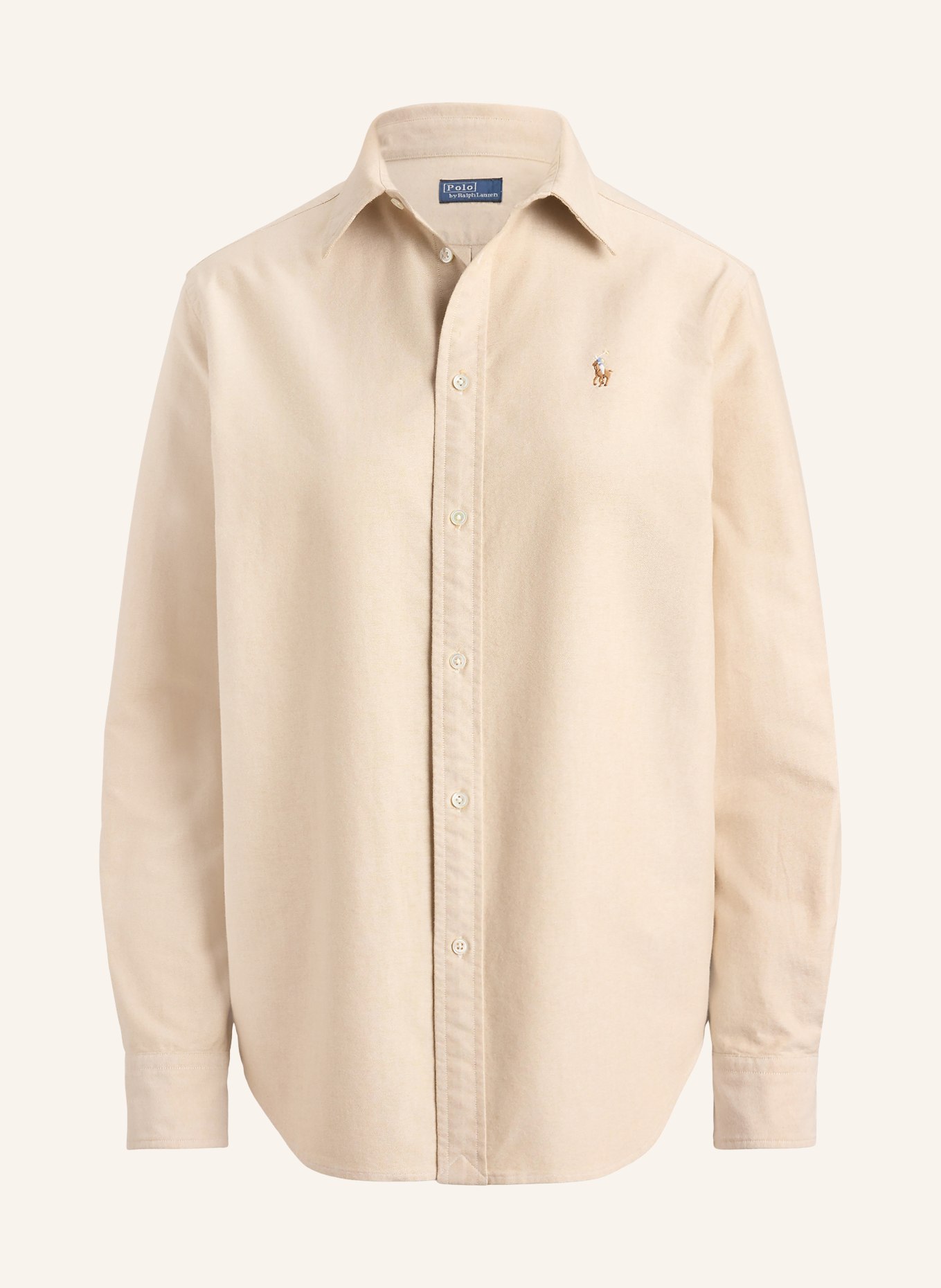 POLO RALPH LAUREN overhemdblouse: BEIGE