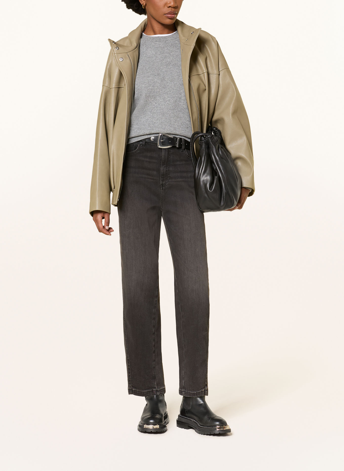 RAFFAELLO ROSSI Barrel Jeans HANNI: 680 TABAK