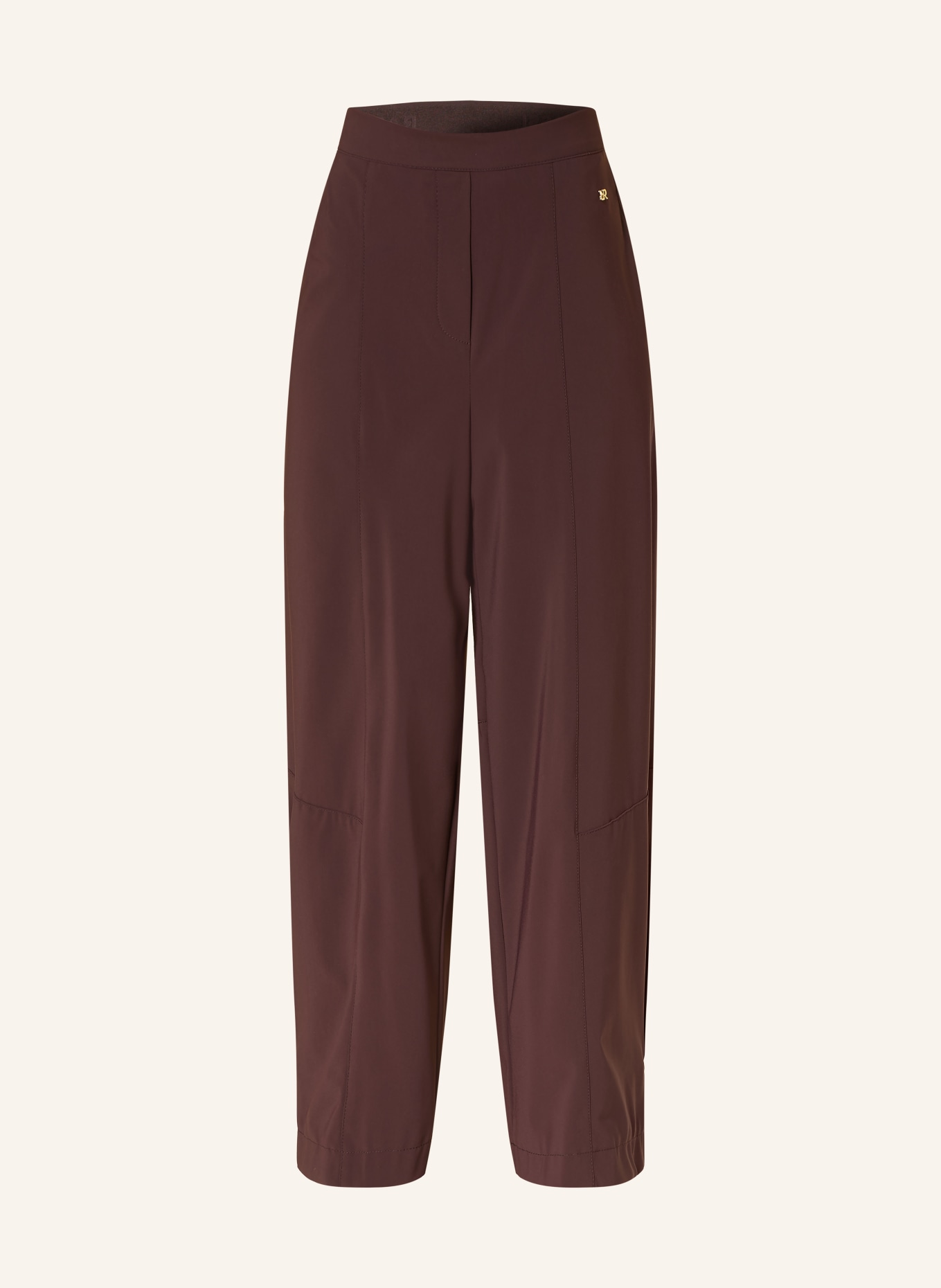 RAFFAELLO ROSSI 7/8 trousers HALE: DARK RED