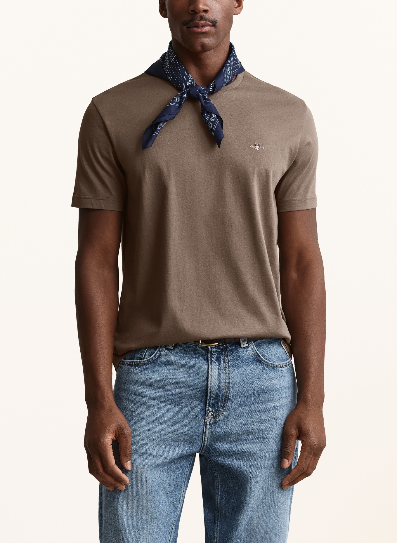 GANT T-shirt: TAUPE