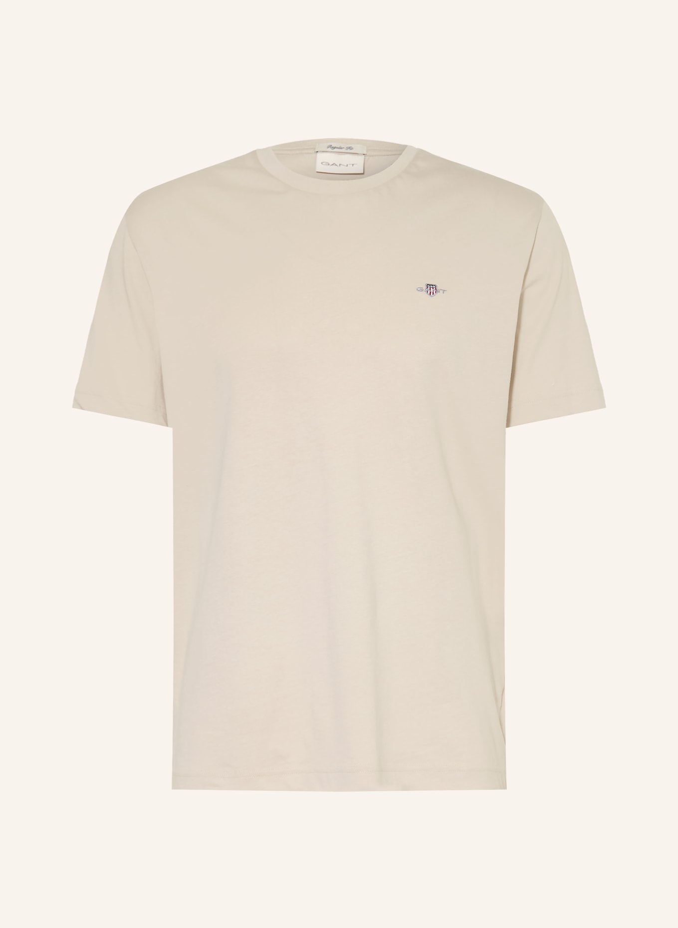 GANT T-shirt: BEIGE
