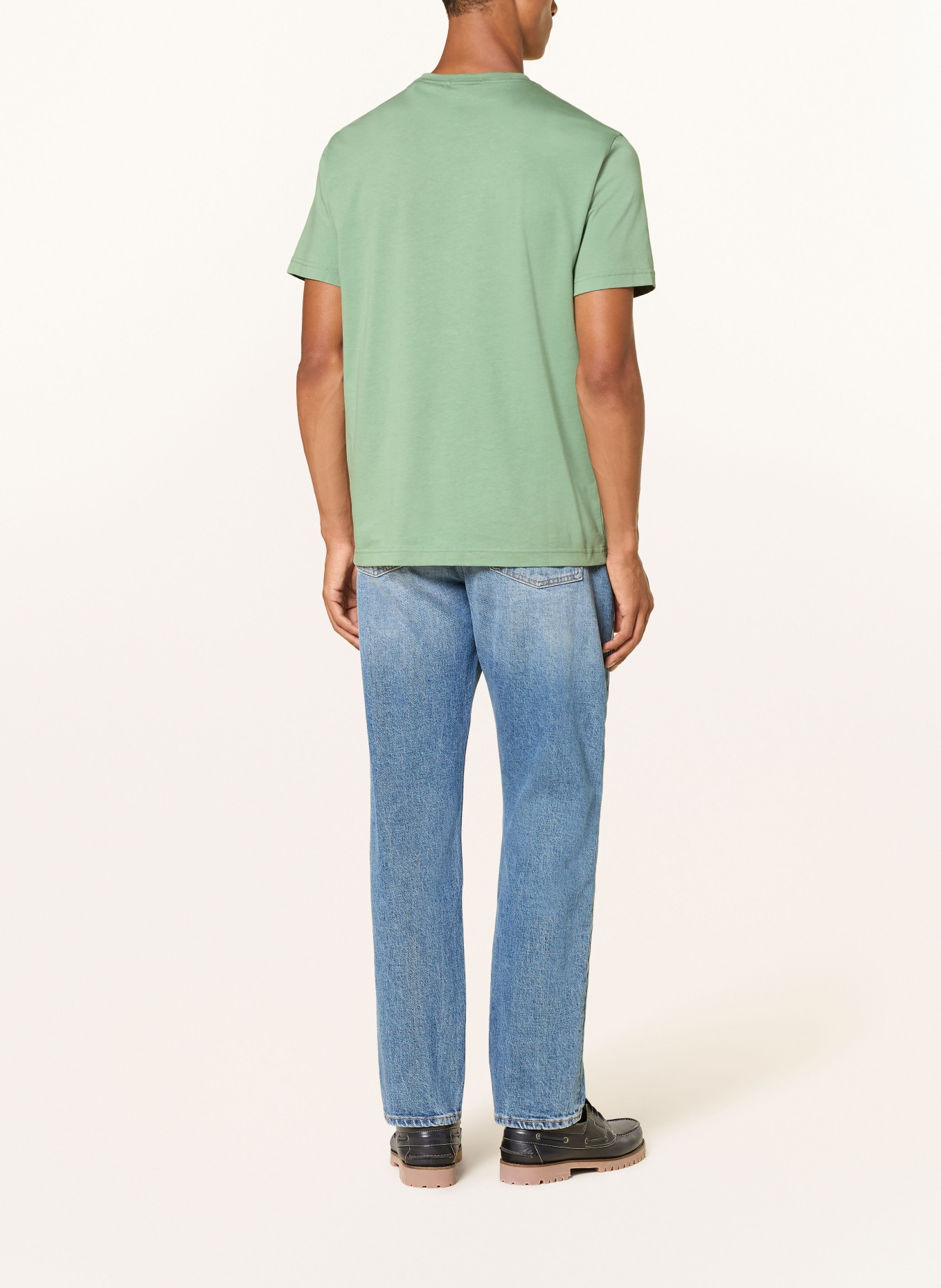 GANT T-shirt: LICHTGROEN