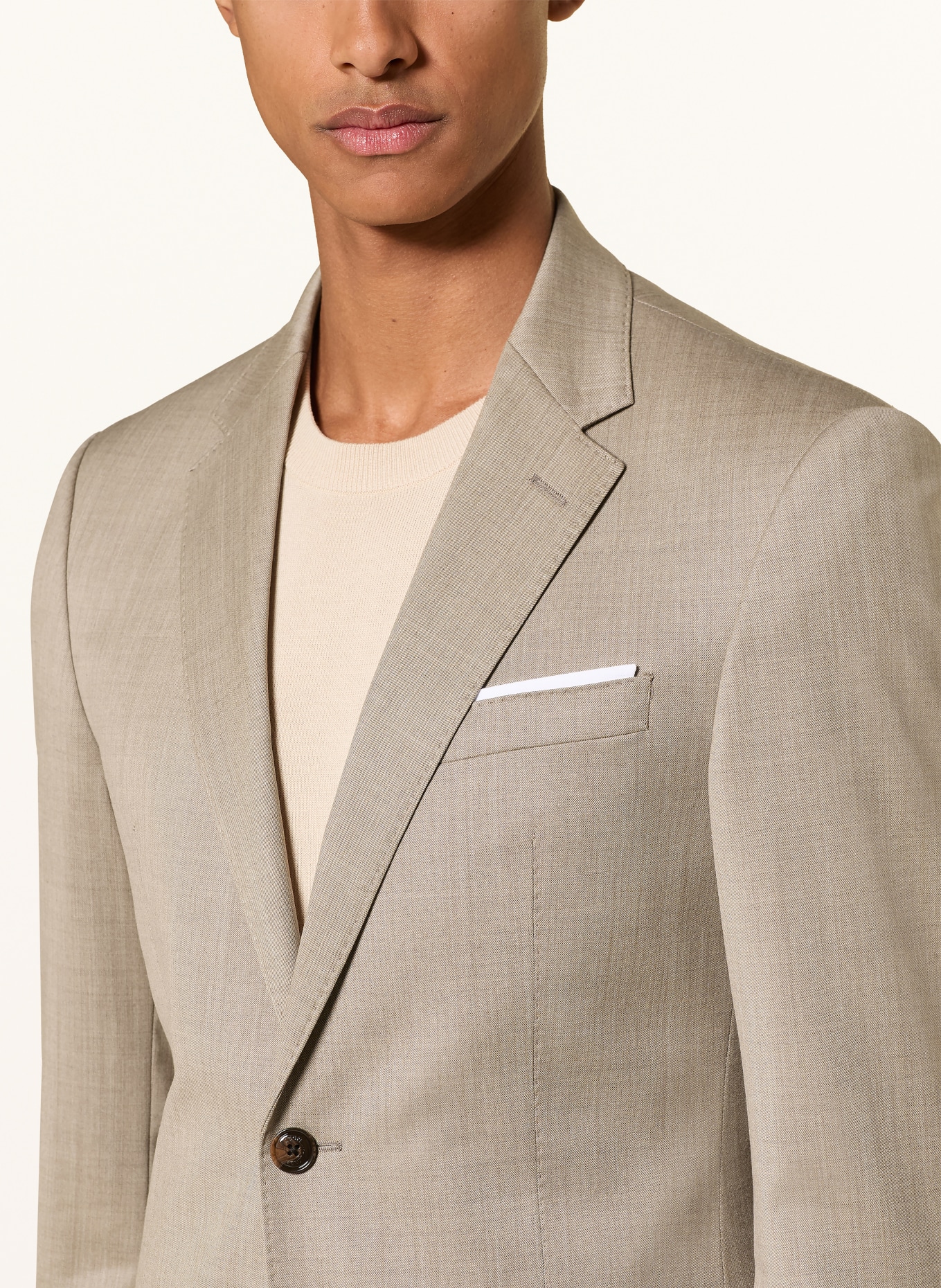 JOOP! Marynarka garniturowa HERBY slim fit: 272 Light Beige 272