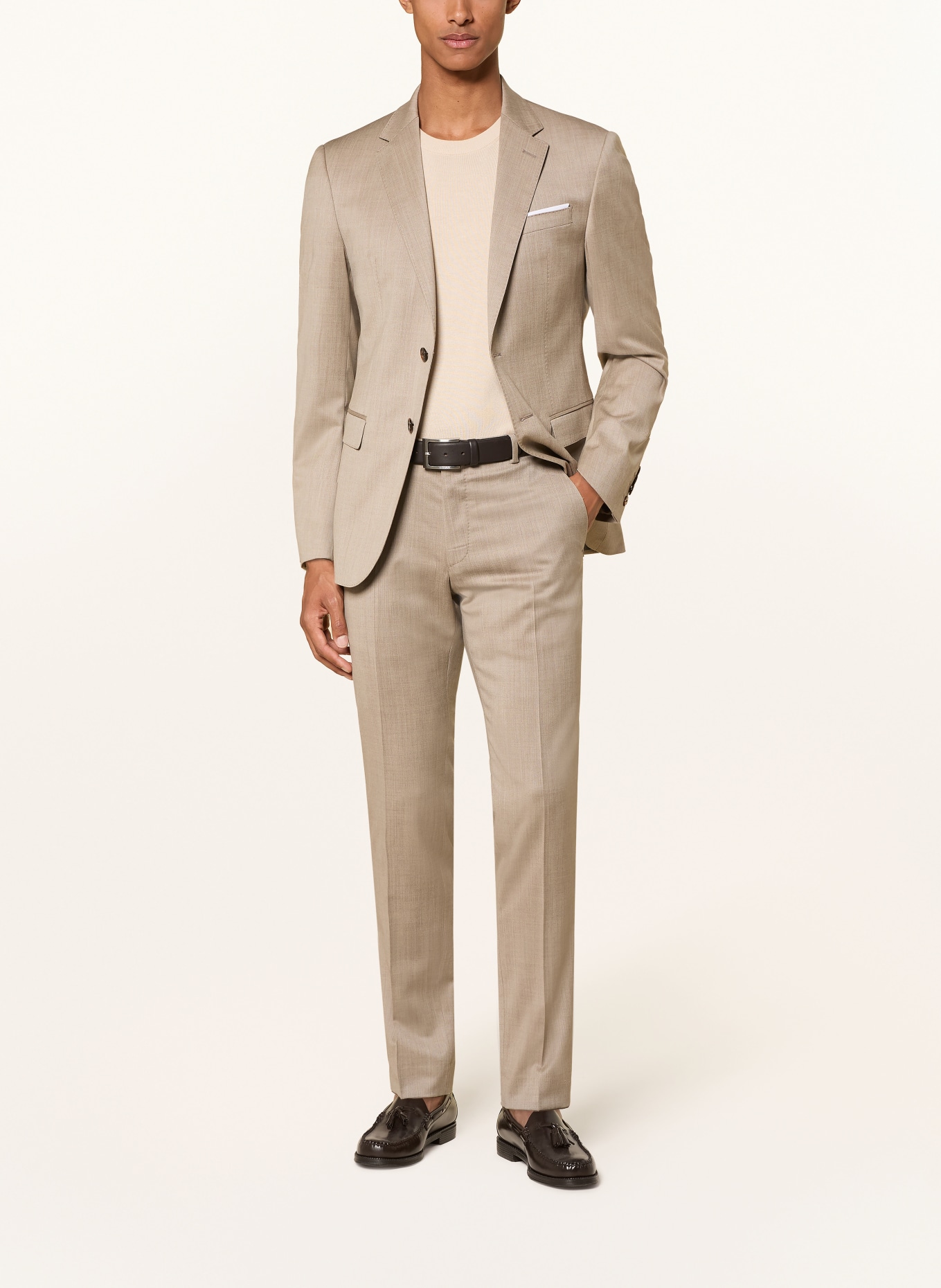JOOP! Pantalon de costume slim fit: 272 Light Beige 272