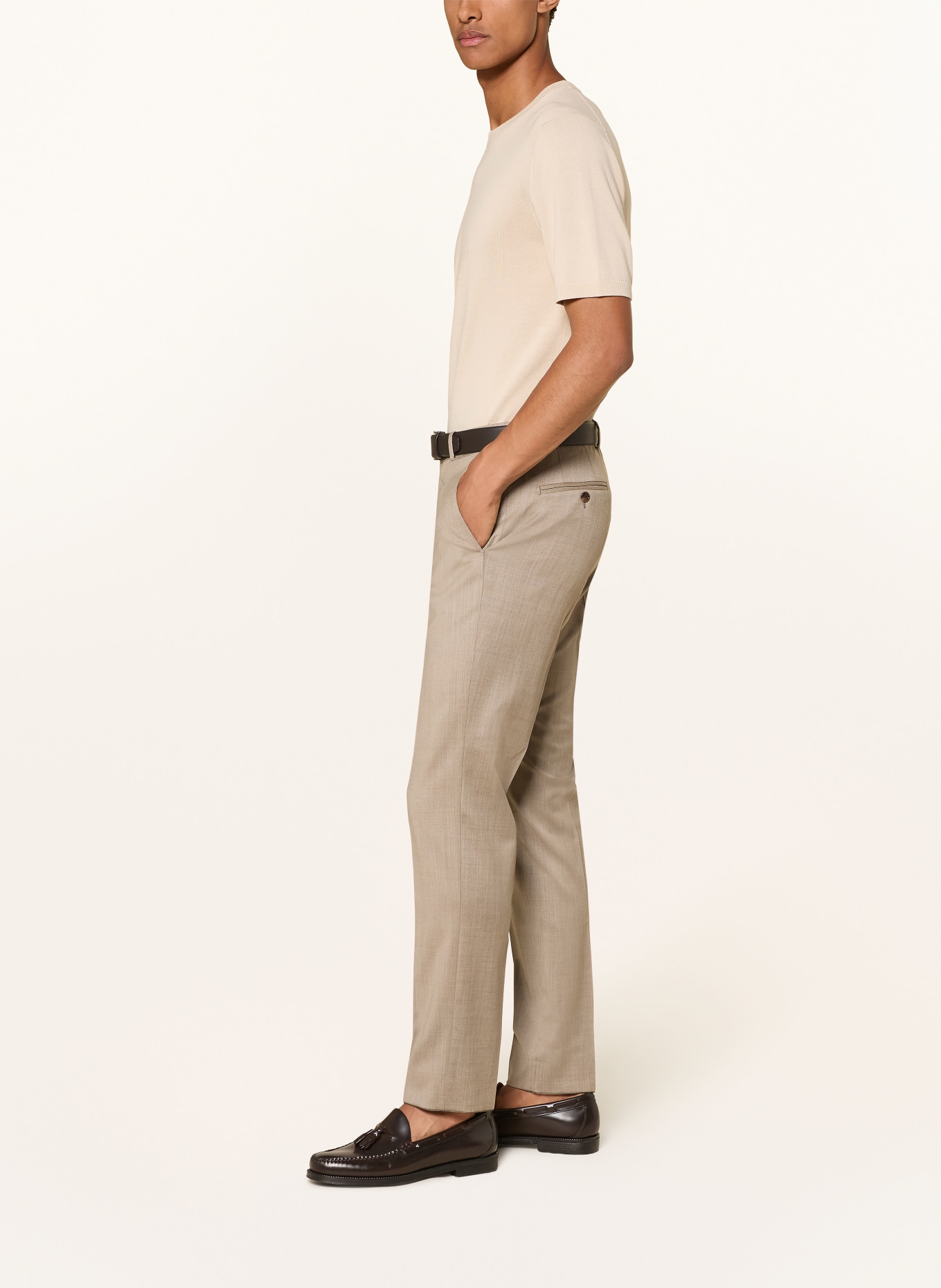 JOOP! Pantalon de costume slim fit: 272 Light Beige 272