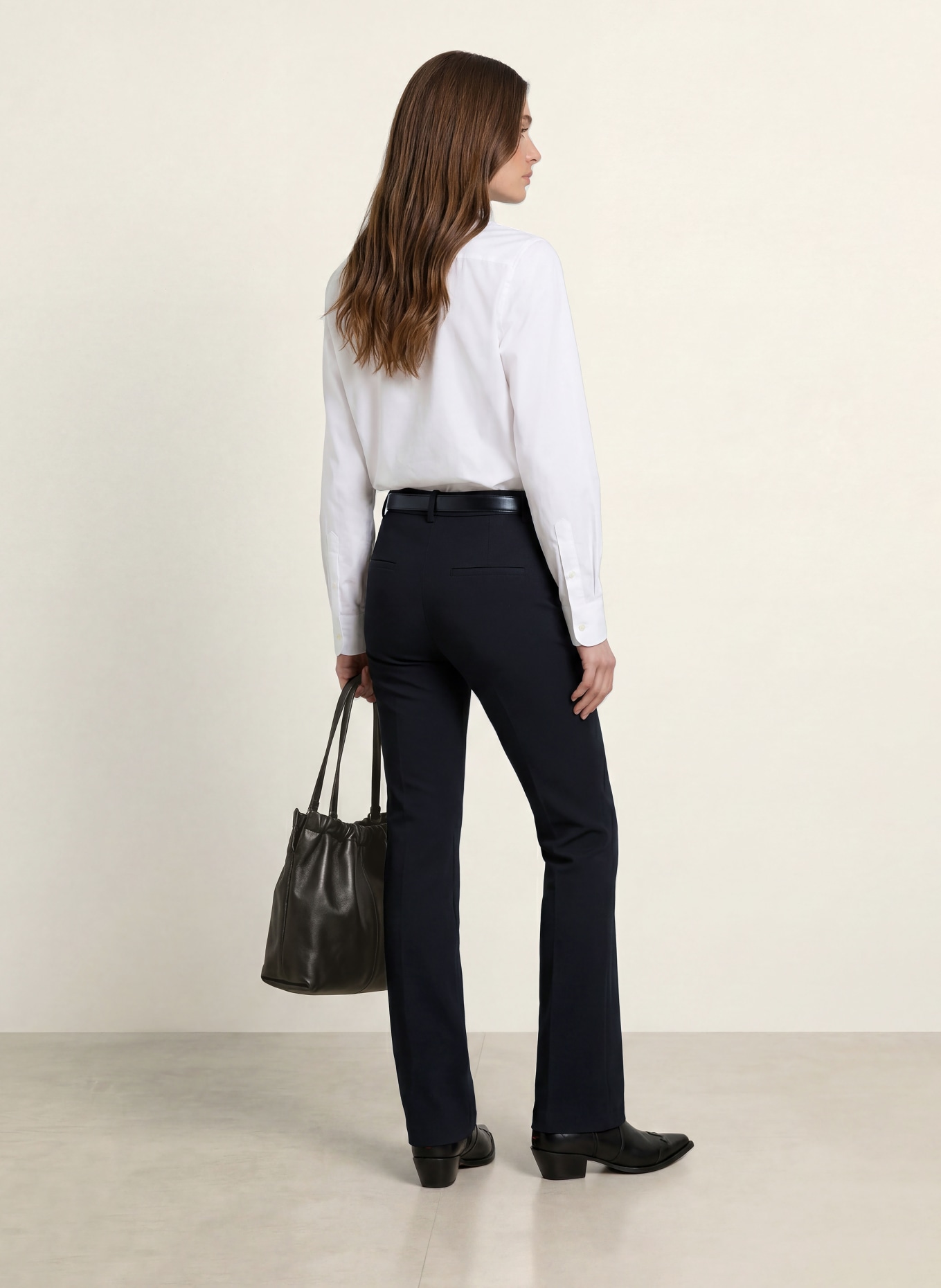 CAMBIO Marlenehose FRANCOISE: DUNKELBLAU